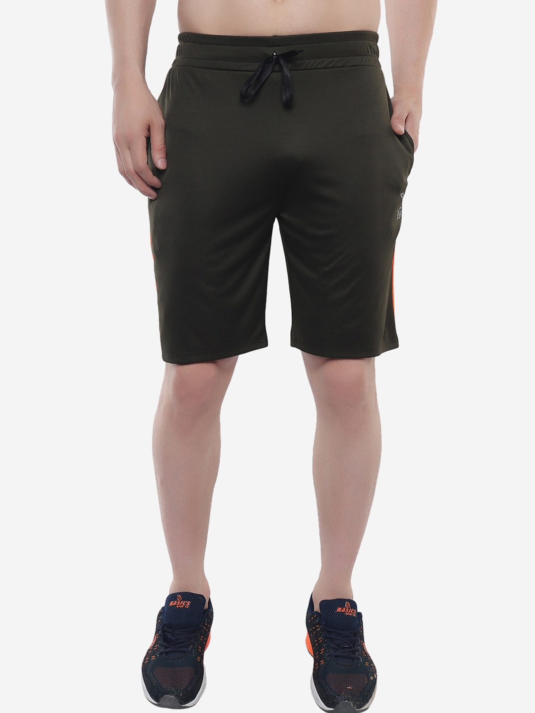 Xohy Men Training or Gym Shorts, Olive