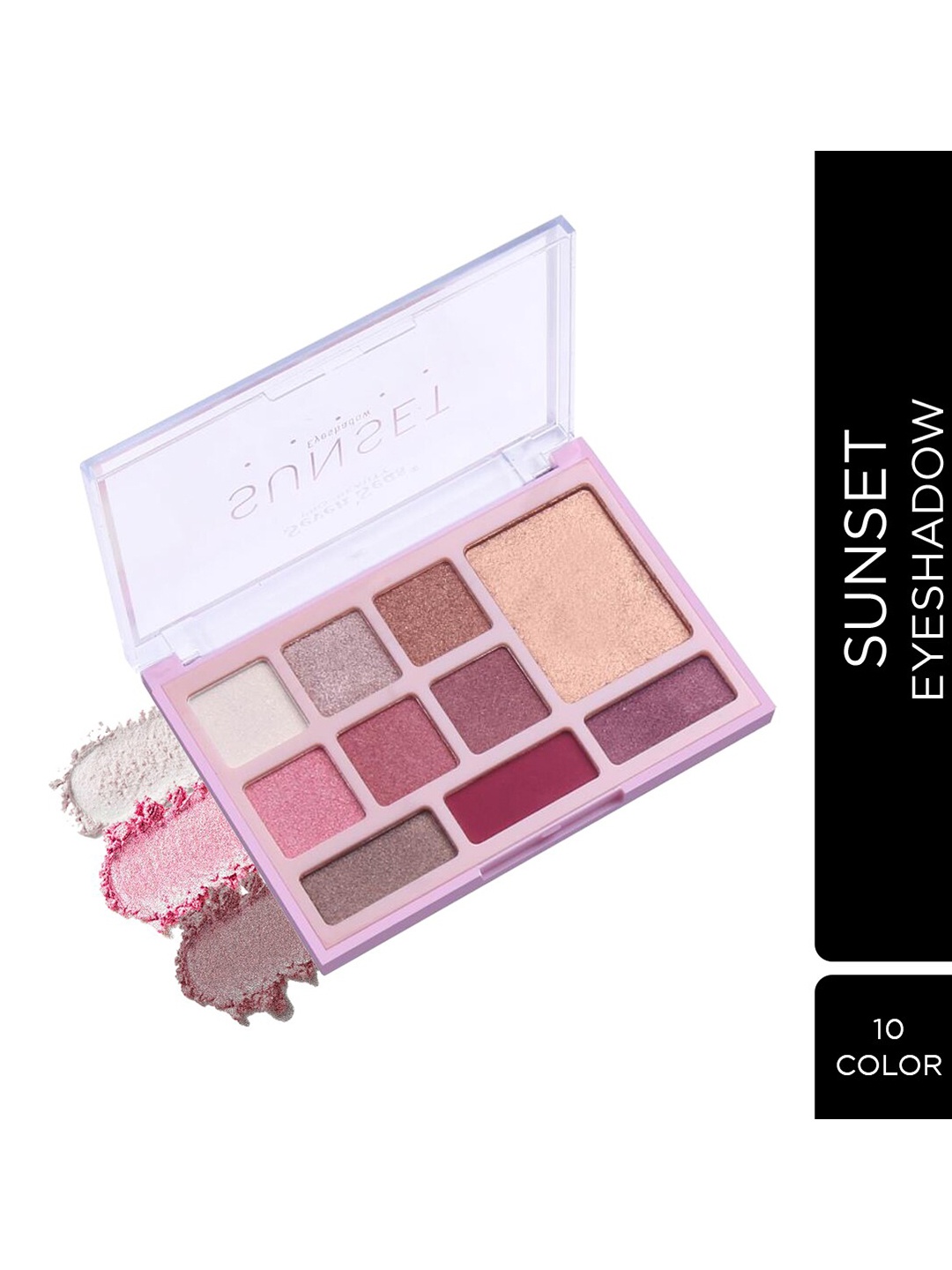 

Seven Seas Sunset 10 Pigmented Colors Eyeshadow Palette 24.4g - Skin 102, Nude