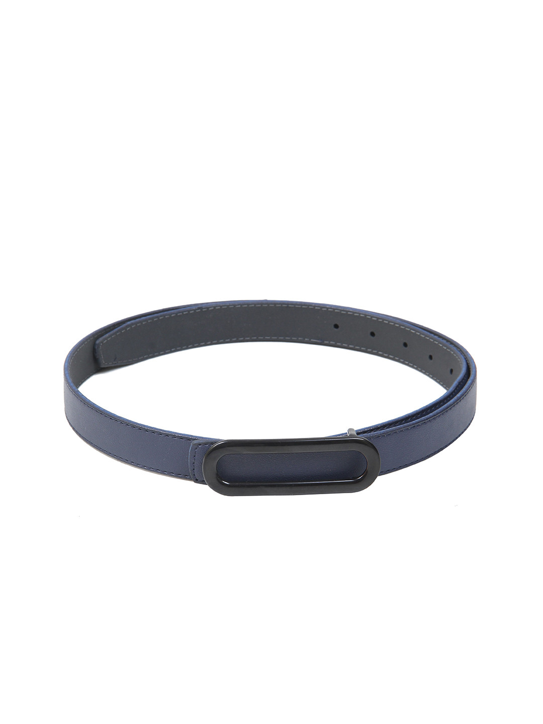 

Calvadoss Women Textured Casual Belt, Navy blue