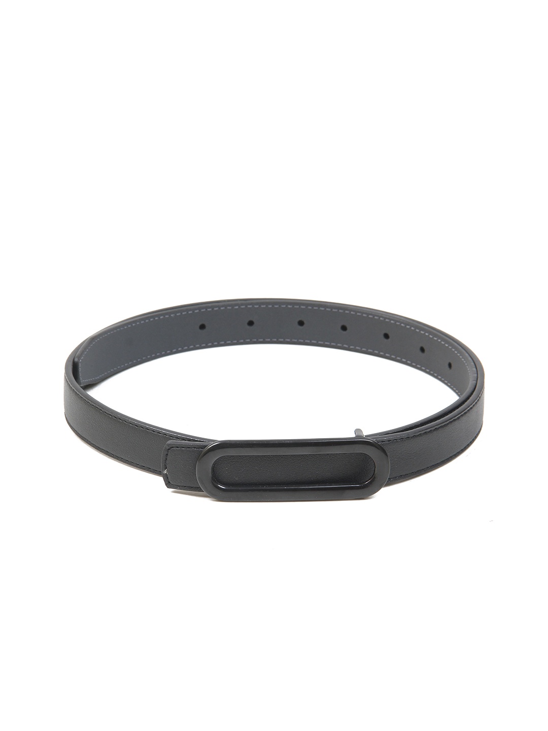 

Calvadoss Women Synthetic Leather Belt, Black