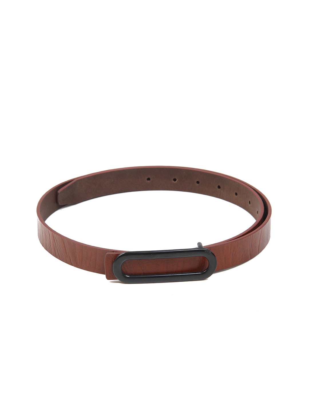 

Calvadoss Women Textured Leather Belt, Tan