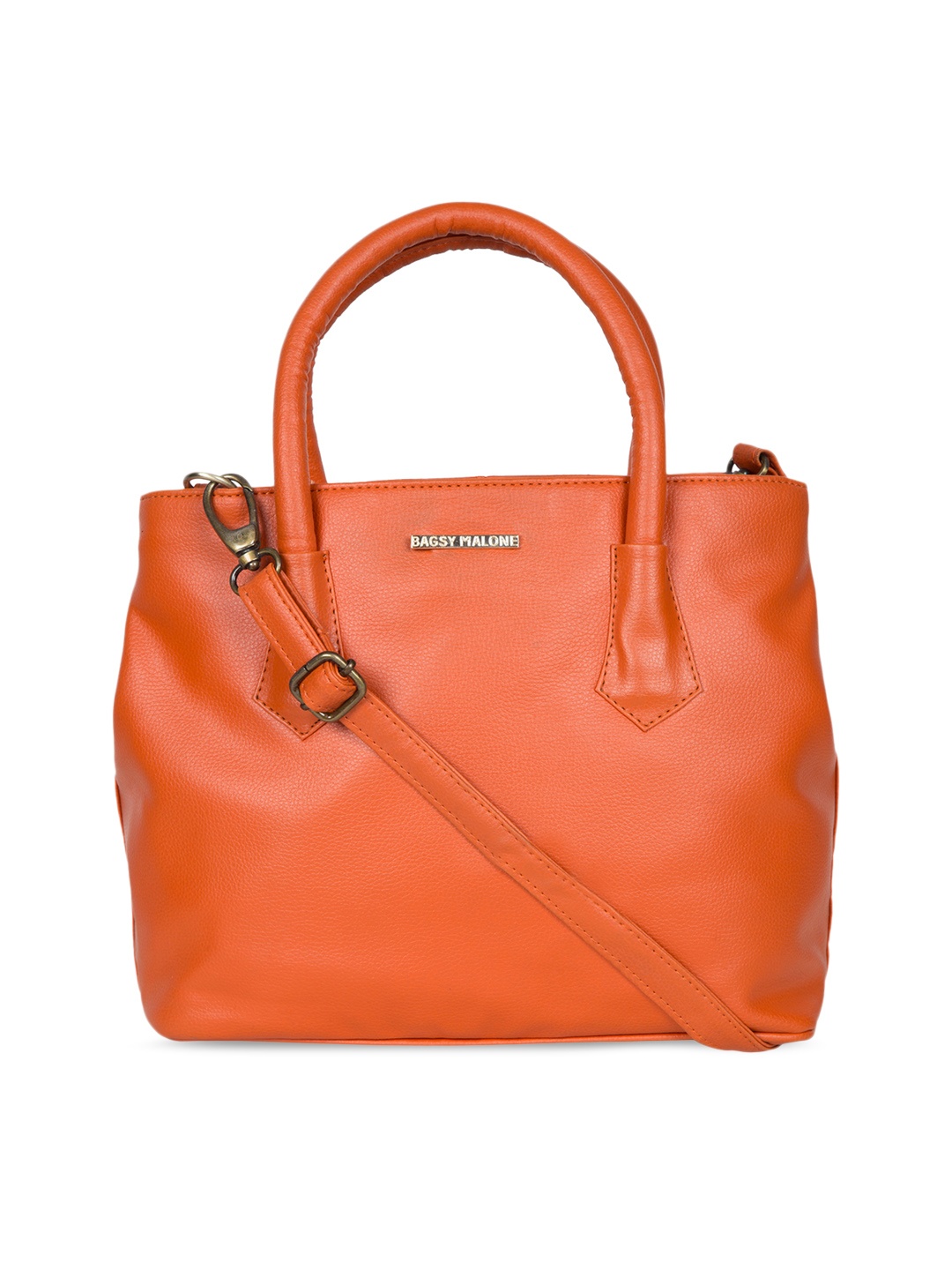 

Bagsy Malone Orange Solid Shoulder Bag