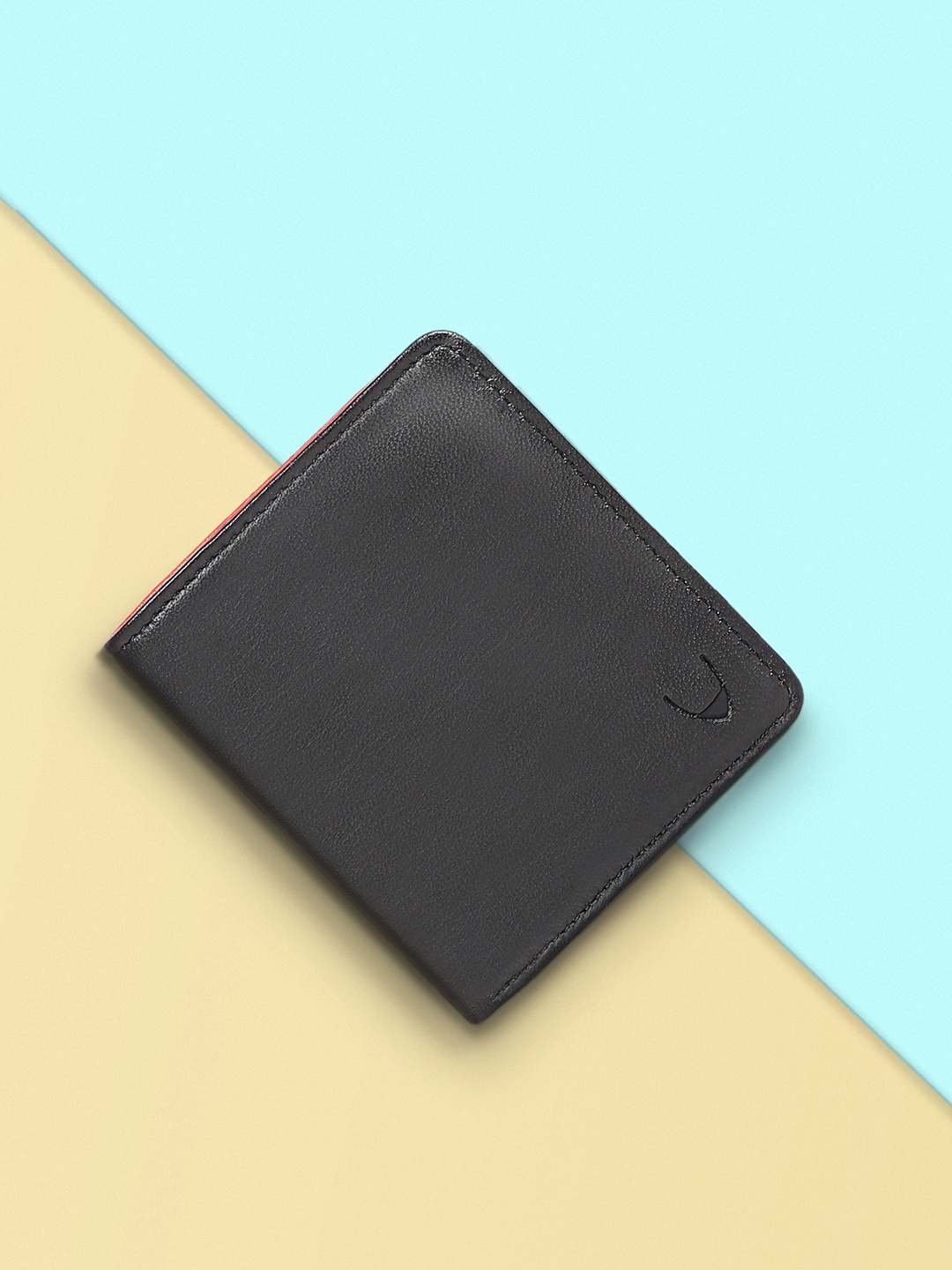 

Hidesign Leather Two Fold Wallet, Black