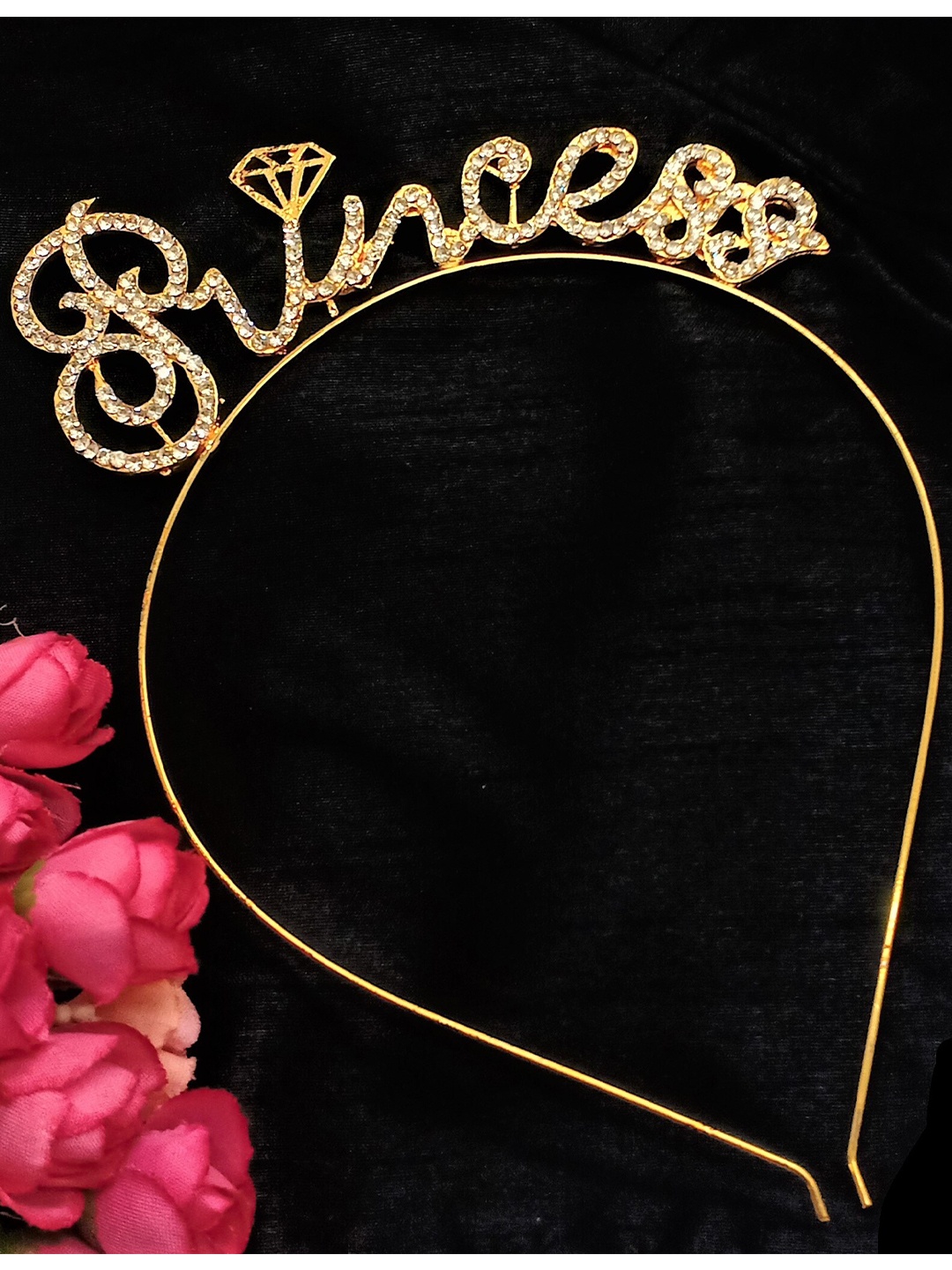 

FEMMIBELLA Women Gold Plated Embellished Hairband