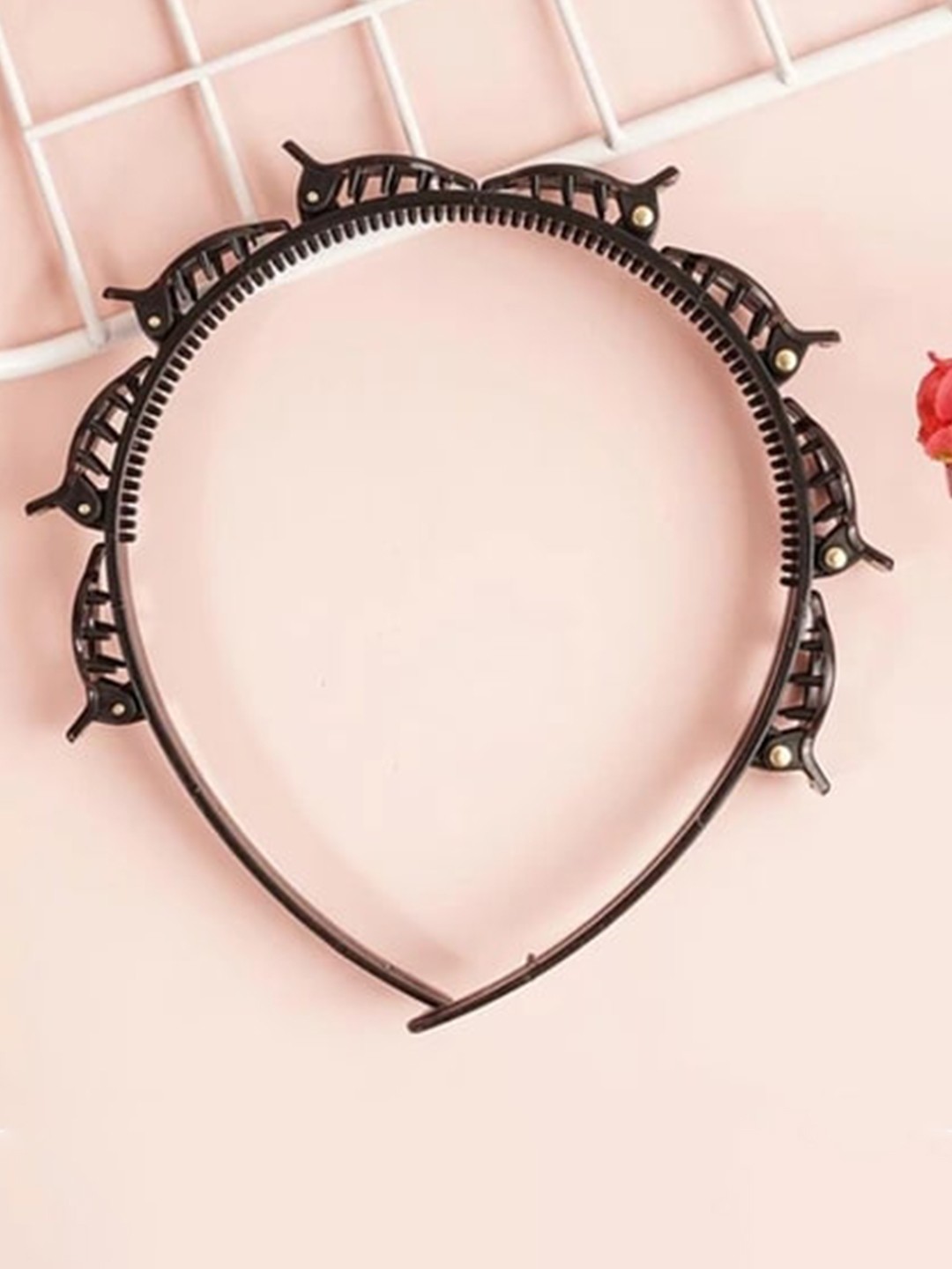 

FEMMIBELLA Women Twister Hairband, Black