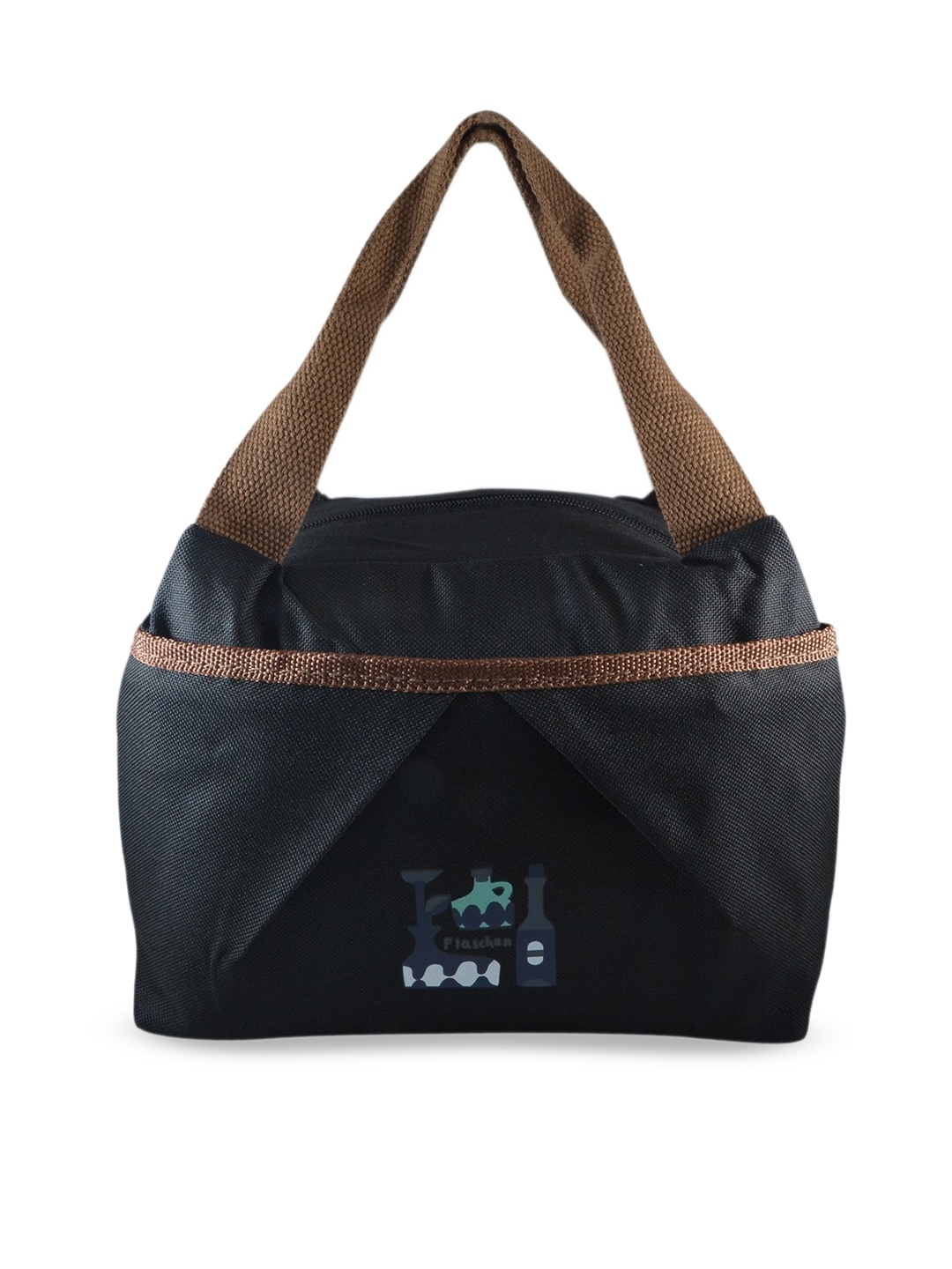 

Instabuyz Insulated Reusable Lunch Bag, Black