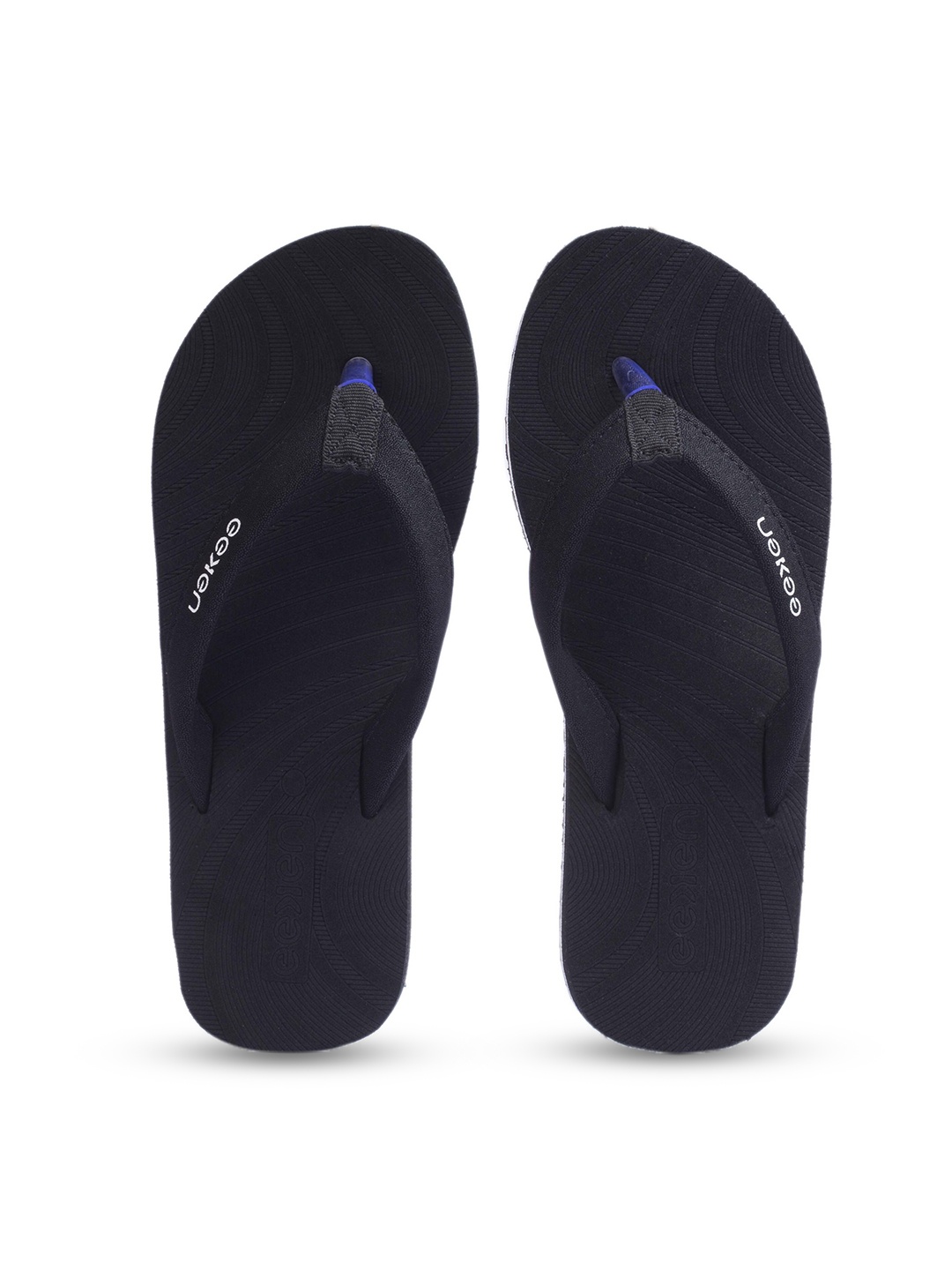 

Paragon Eeken Women Rubber Anti-Skid Lightweight Thong Flip-Flops, Black