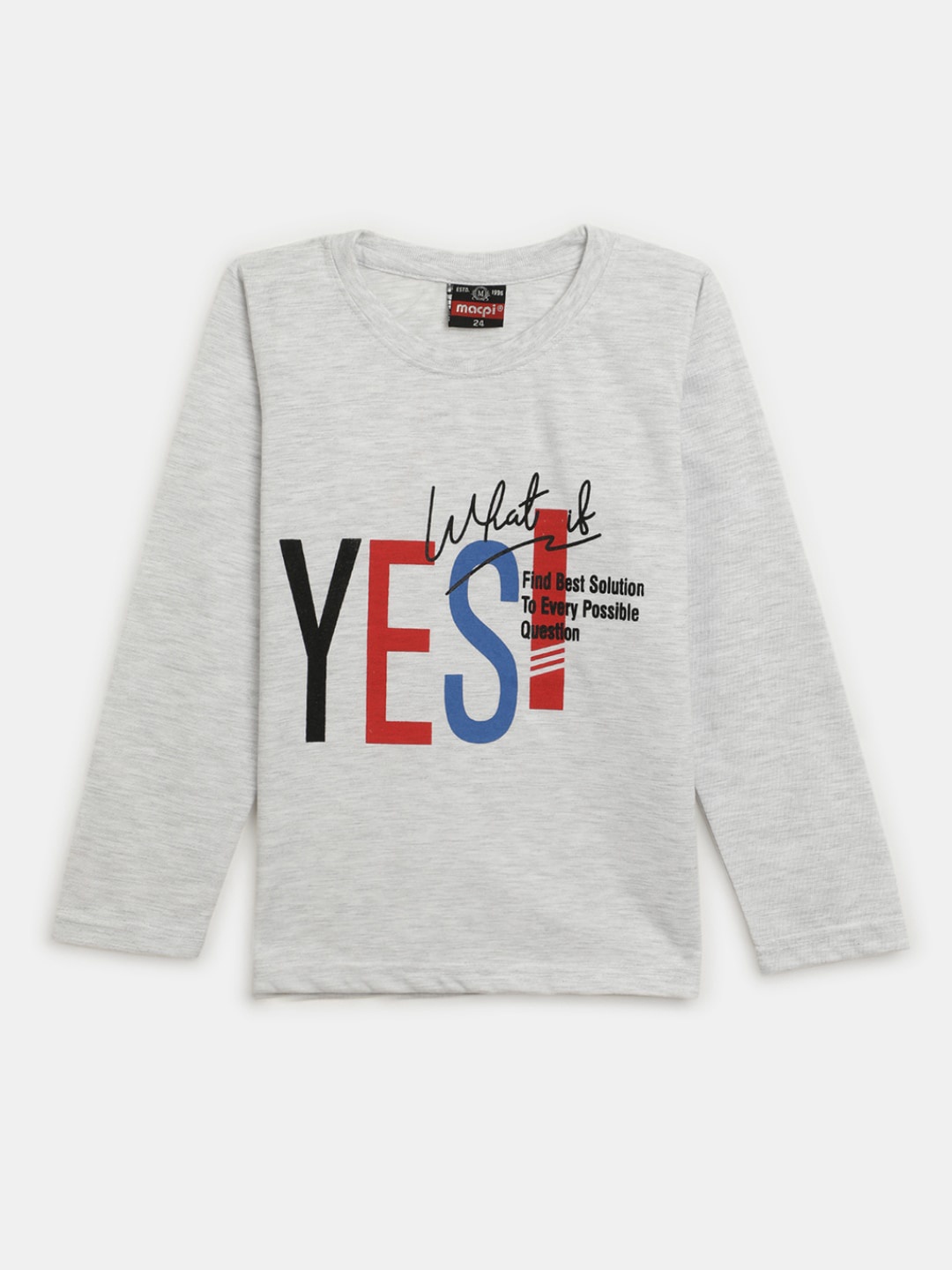

V-Mart Boys Typography Printed Cotton T-shirt, Beige