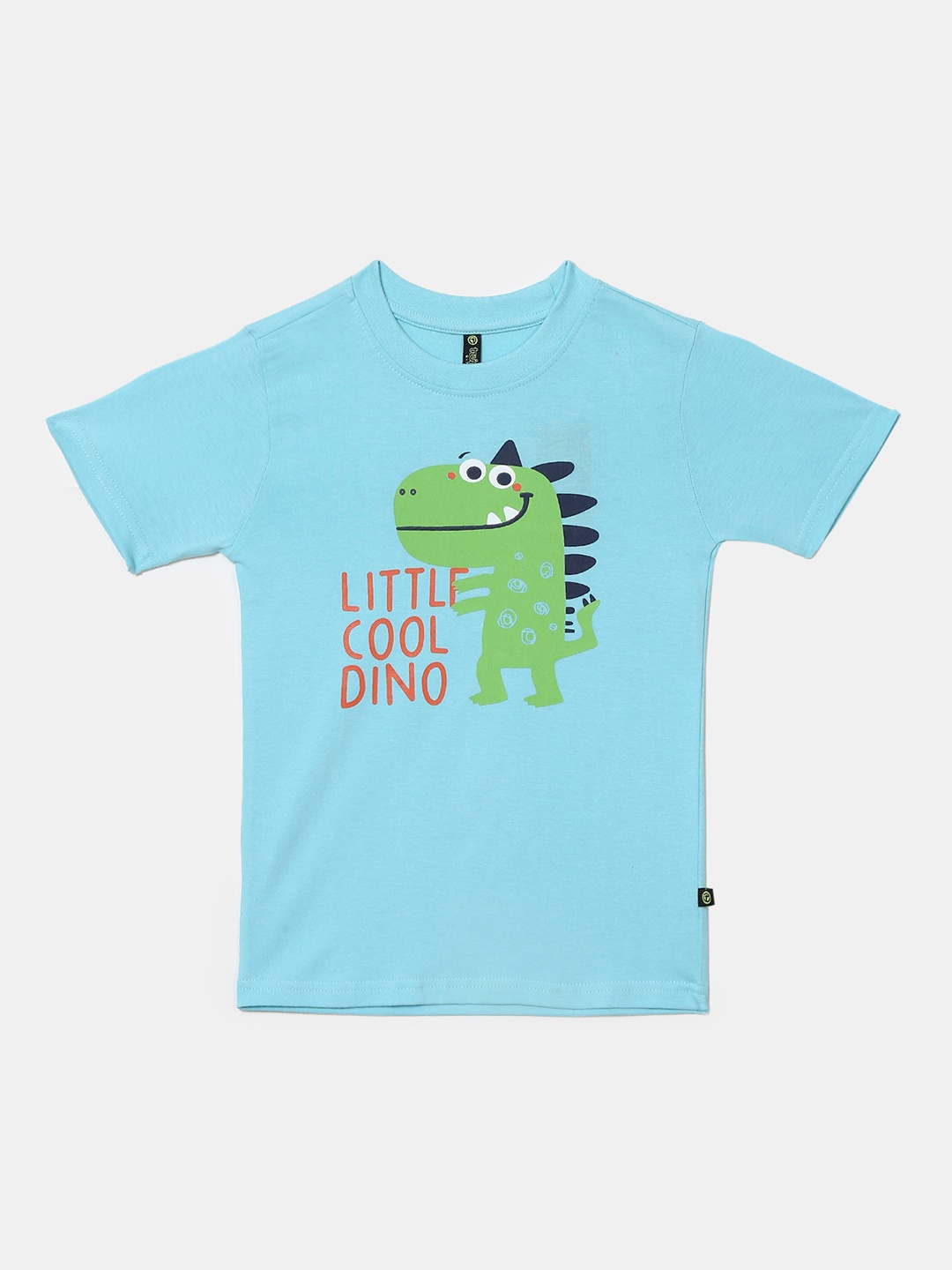 

V-Mart Boys Round Neck Typography Printed Cotton T-shirt, Blue