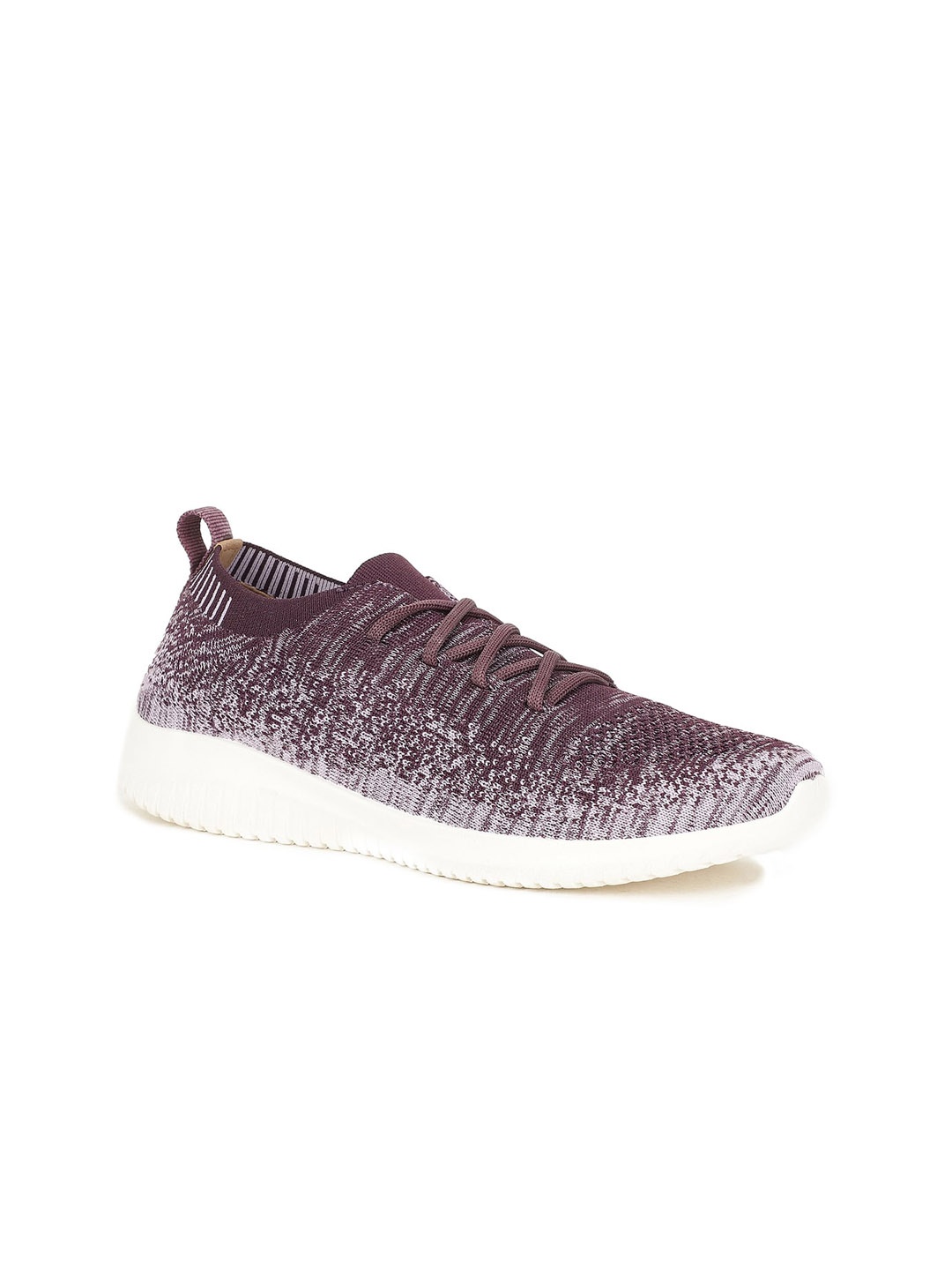 

Bata Women Woven Design Slip-On Sneakers, Purple