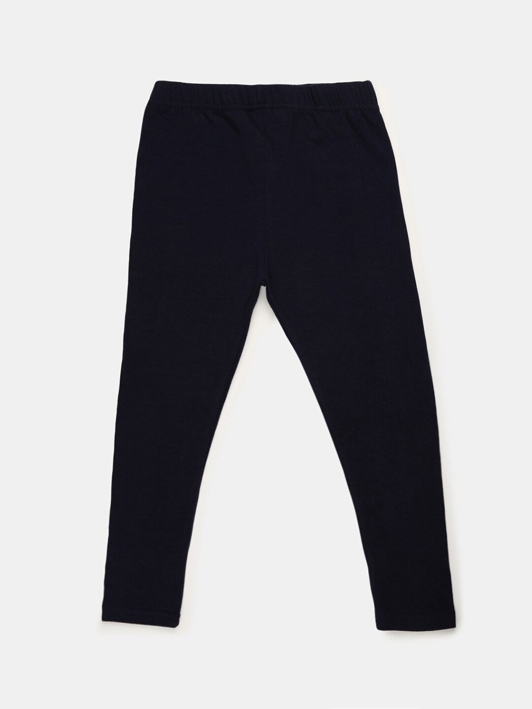 

V-Mart Girls Ankle Length Cotton Lycra Leggings, Black
