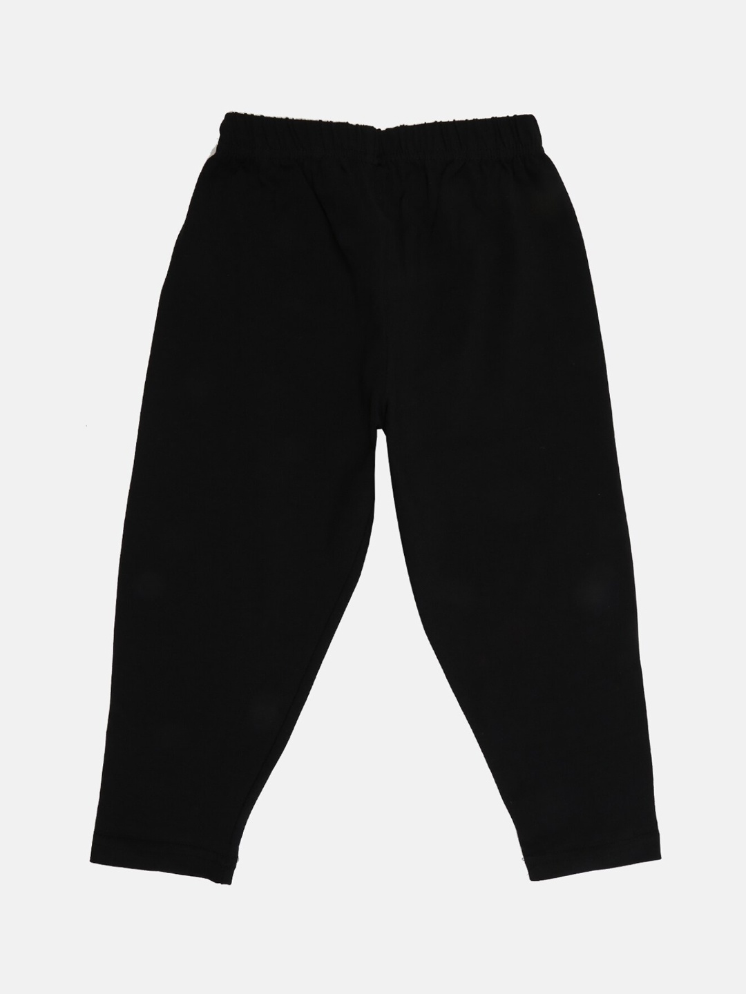 

V-Mart Girls Ankle Length Cotton Lycra Leggings, Black
