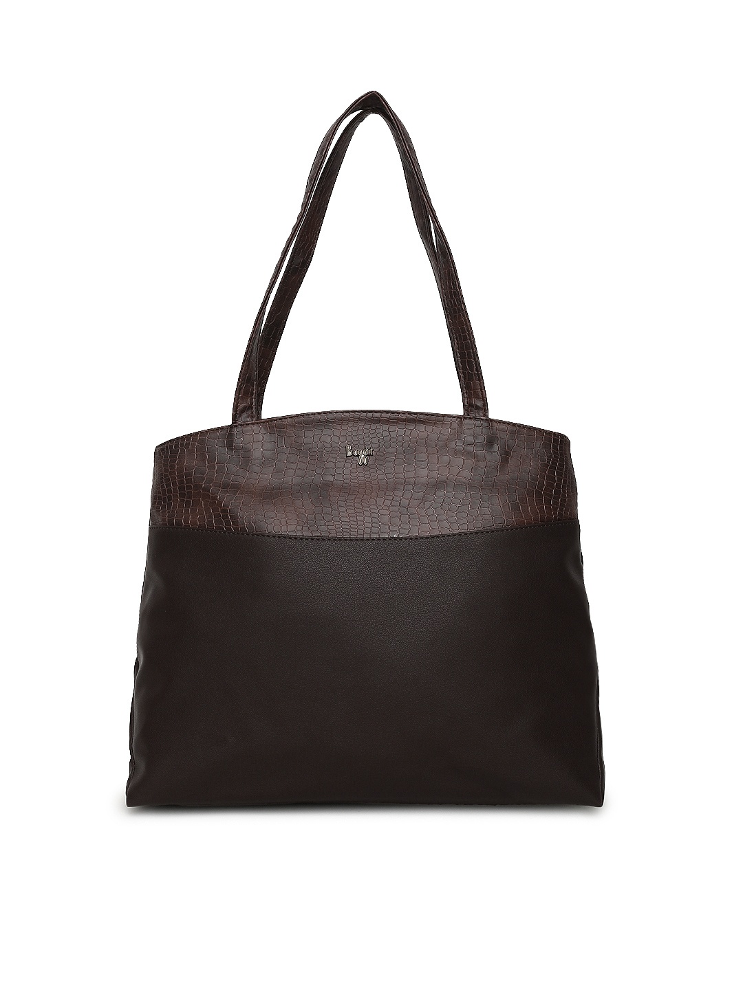 

Baggit Brown & Black Colourblocked Shoulder Bag