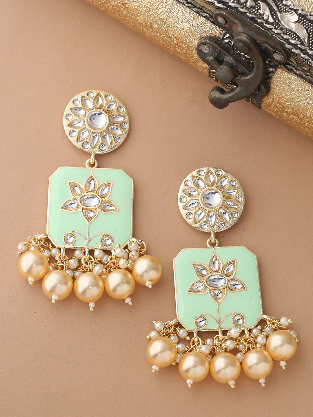 

Shoshaa Gold-Plated Classic Drop Earrings
