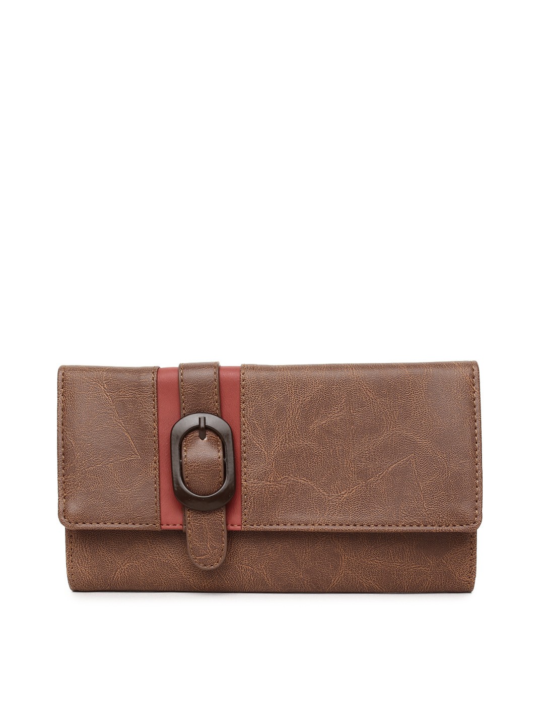 

Baggit Women Brown Three Fold Wallet