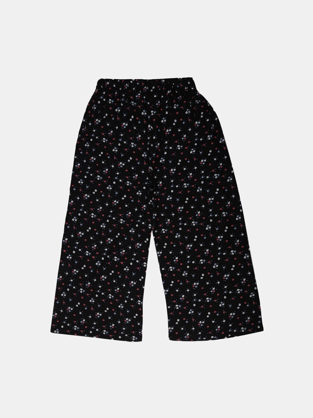 

V-Mart Girls Printed Harem Pants, Black