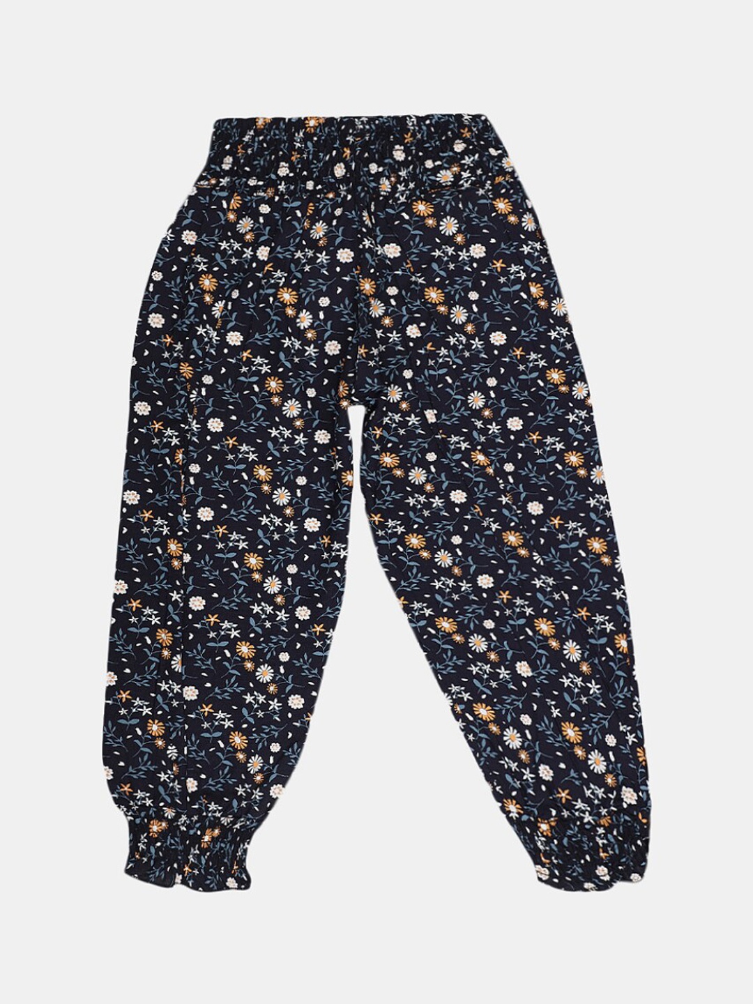 

V-Mart Girls Printed Harem Pants, Blue
