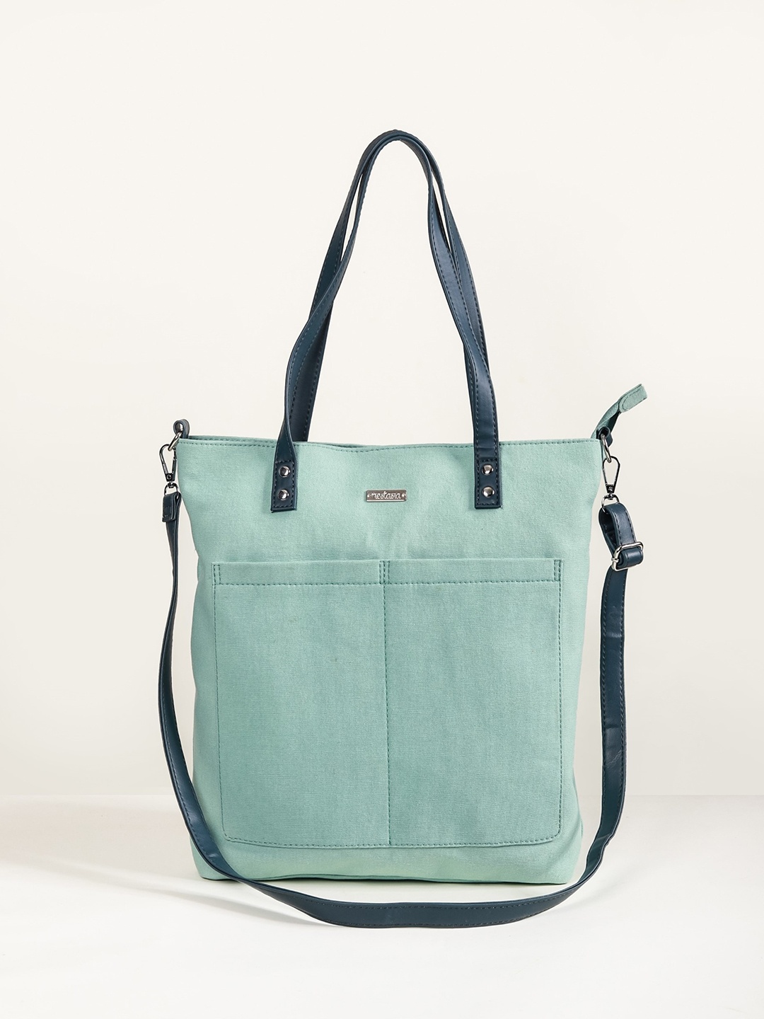 

Nestasia Structured Shoulder Bag, Green