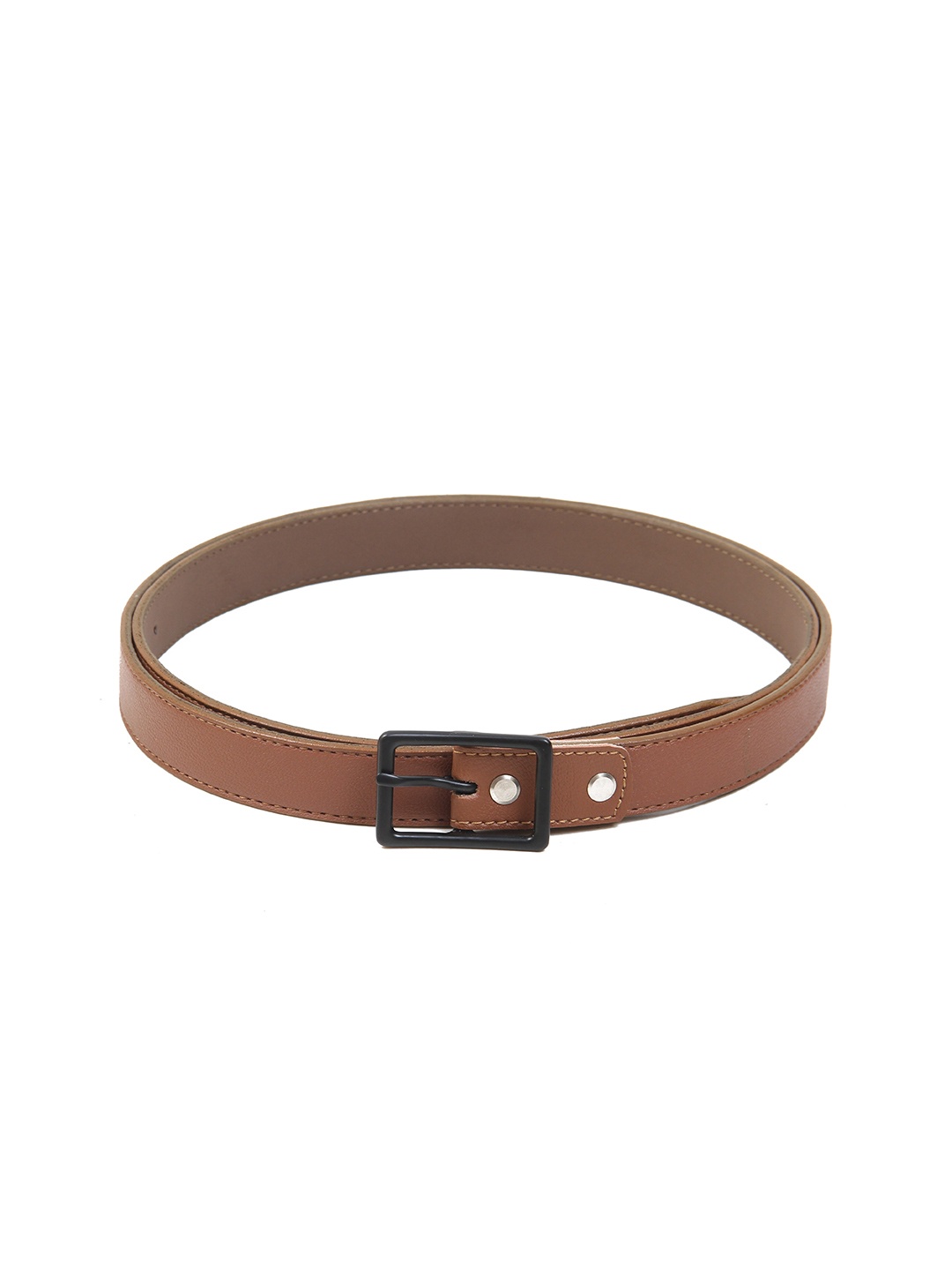 

Calvadoss Girls Textured Tang Closure Belt, Tan