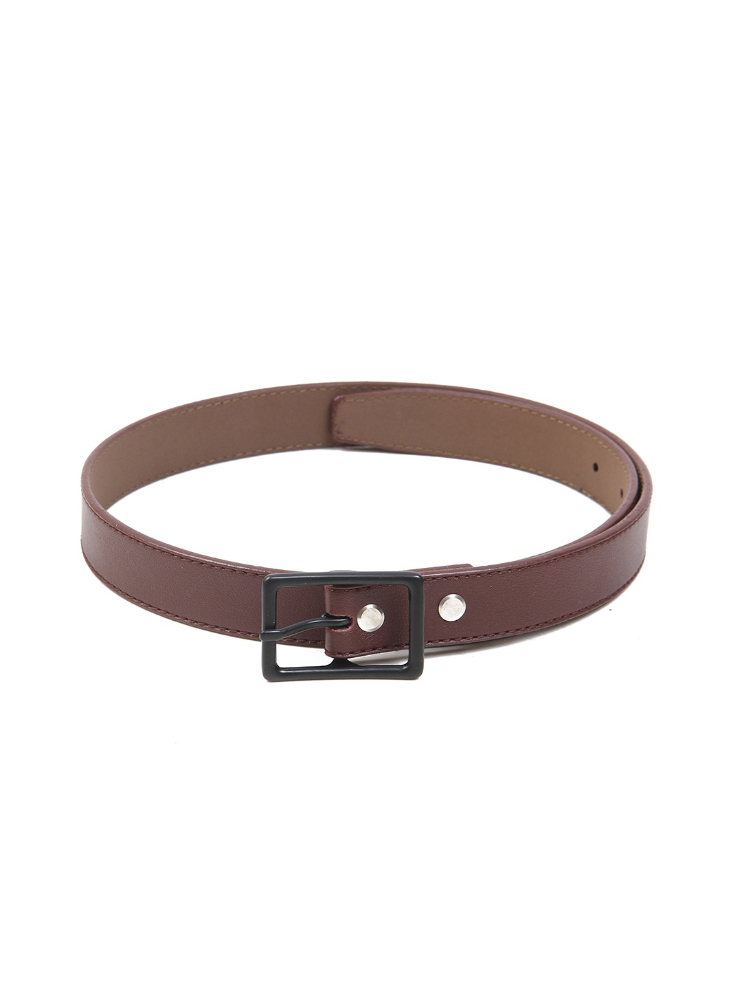 

Calvadoss Girls Textured Casual Belt, Maroon