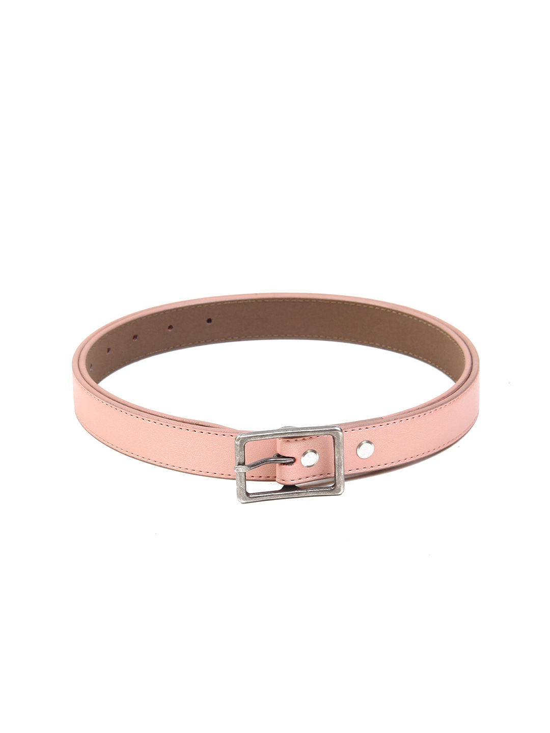 

Calvadoss Girls Textured Tang Slim Belt, Pink