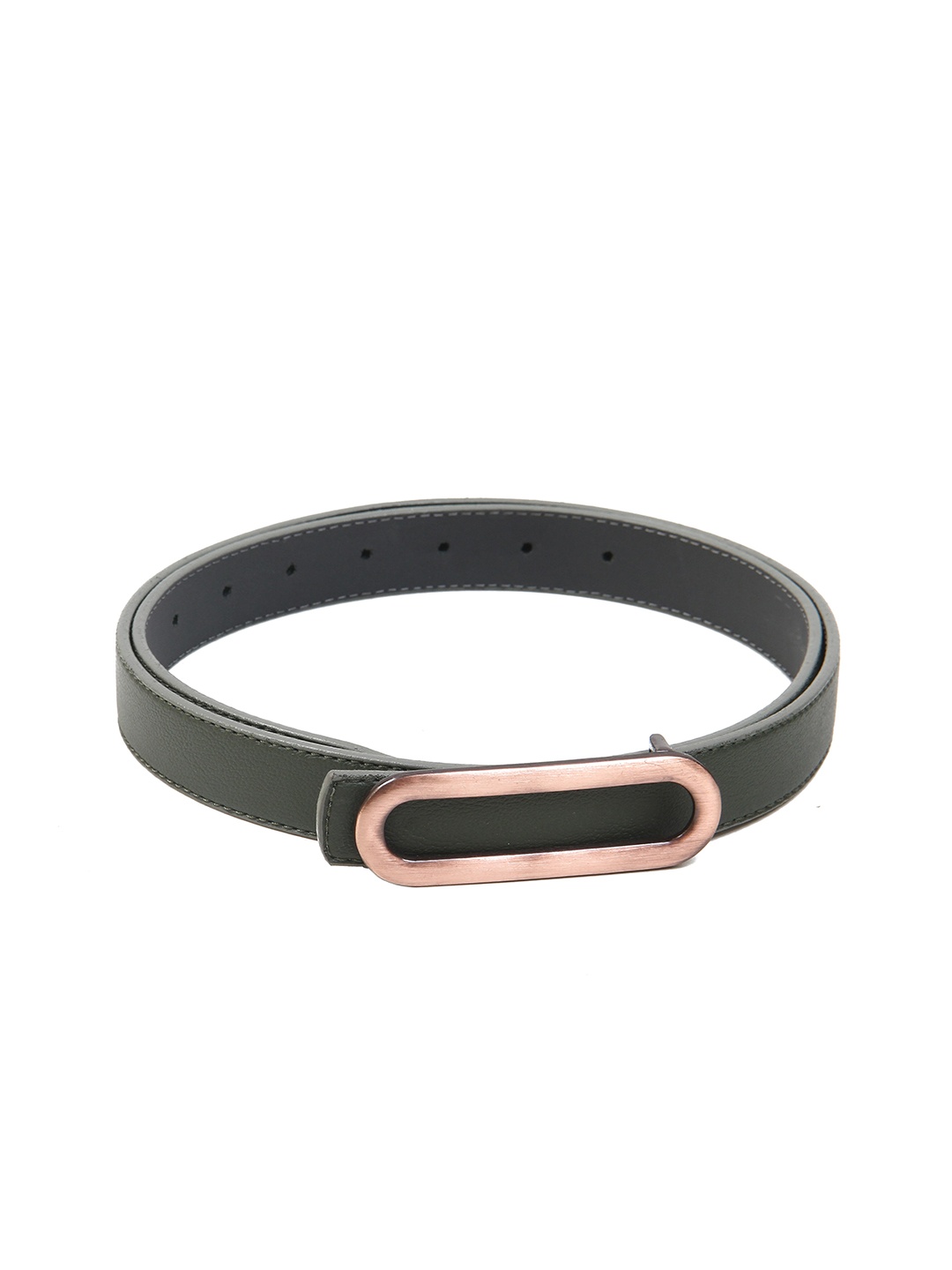 

Calvadoss Girls Synthetic Leather Belt, Green