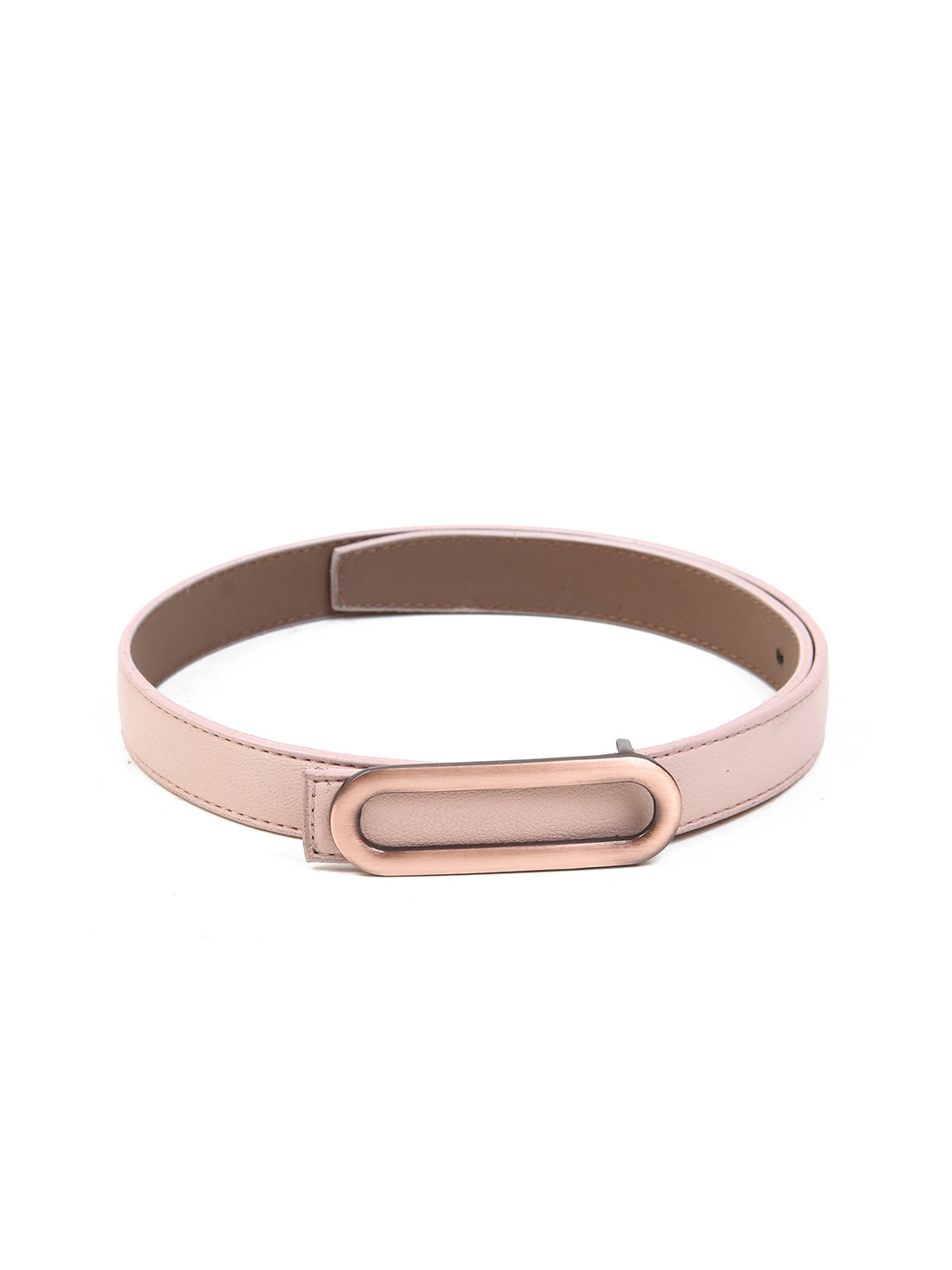 

Calvadoss Girls Textured Leather Belt, Rose