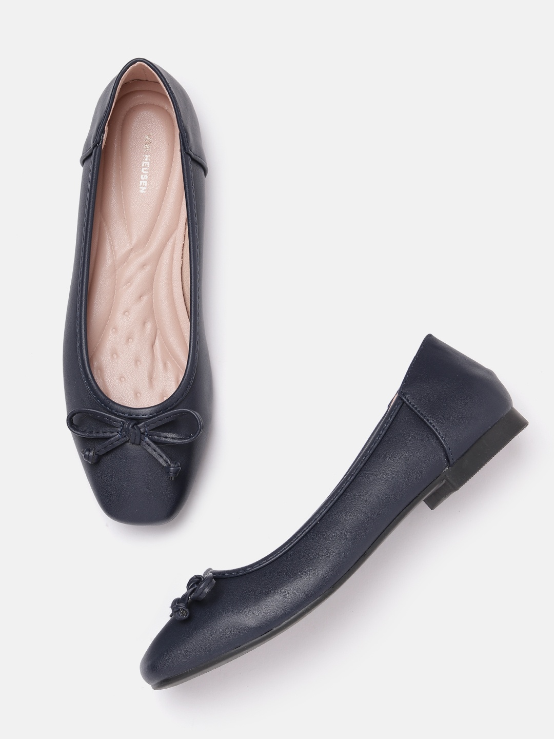 

Van Heusen Woman Ballerinas with Bows Detail, Navy blue