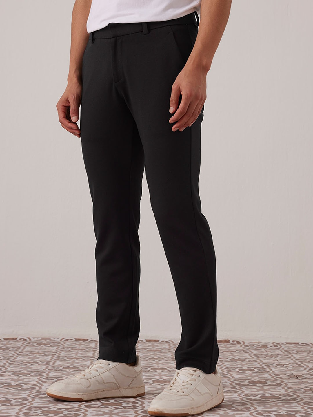 

Andamen Comfort Chinos Trousers, Black