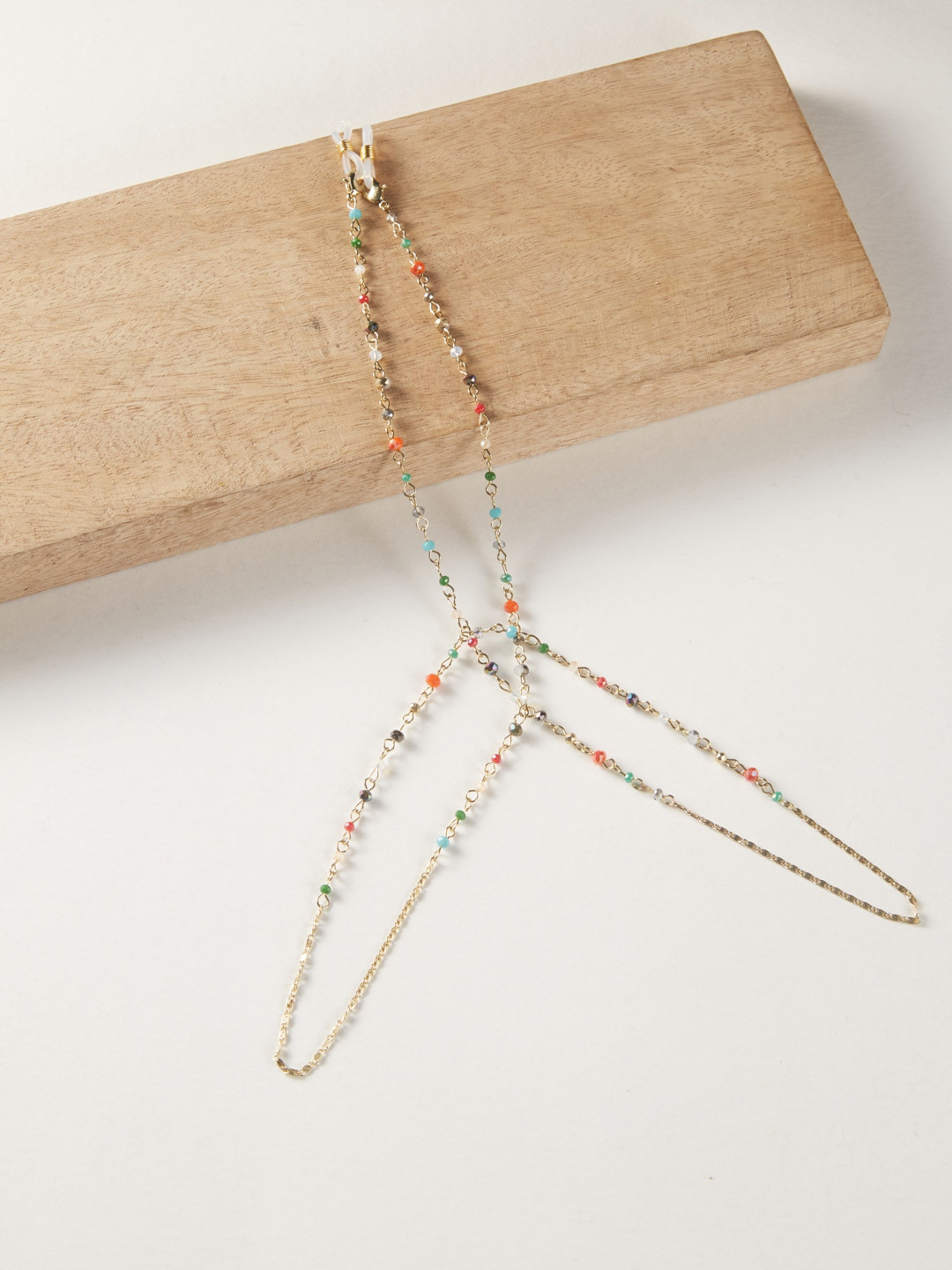 

Fabindia Beaded Mask Chain, Gold