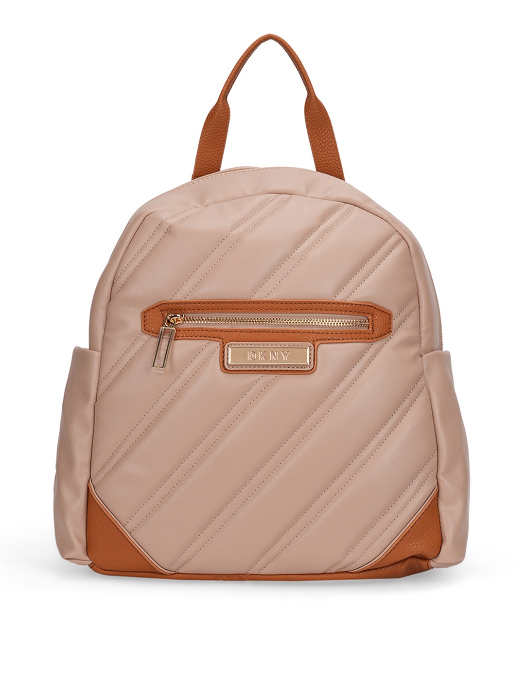 

DKNY BIAS Cappuccino Soft Backpack Size Backpack, Rose
