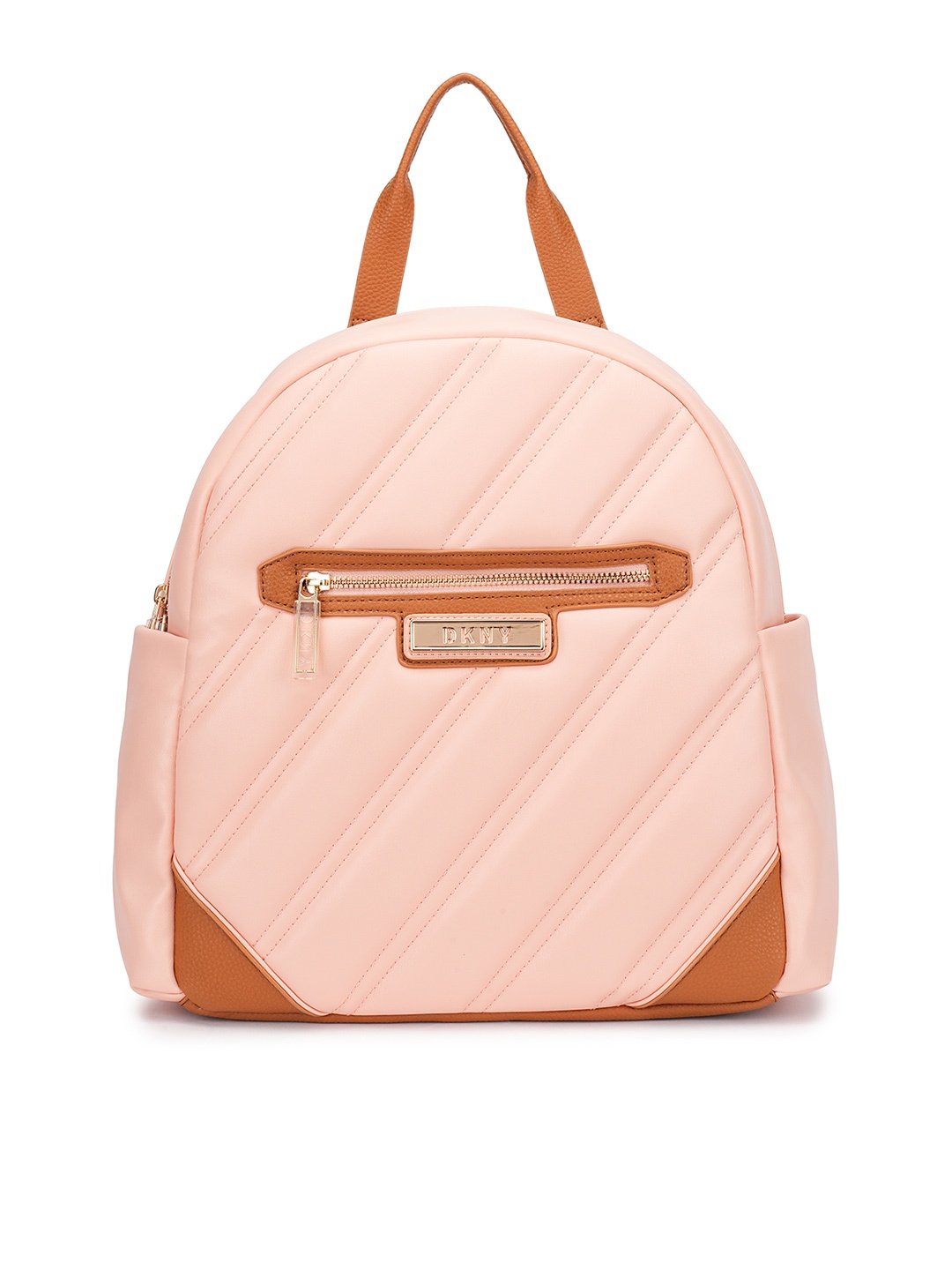 

DKNY BIAS Range Peach Bloom ONE SIZE One Size Soft Backpack, Pink
