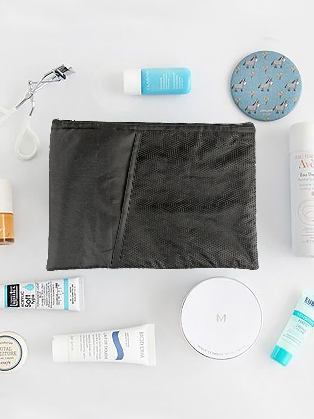 

My Gift Booth Travel Regular Pouch, Black