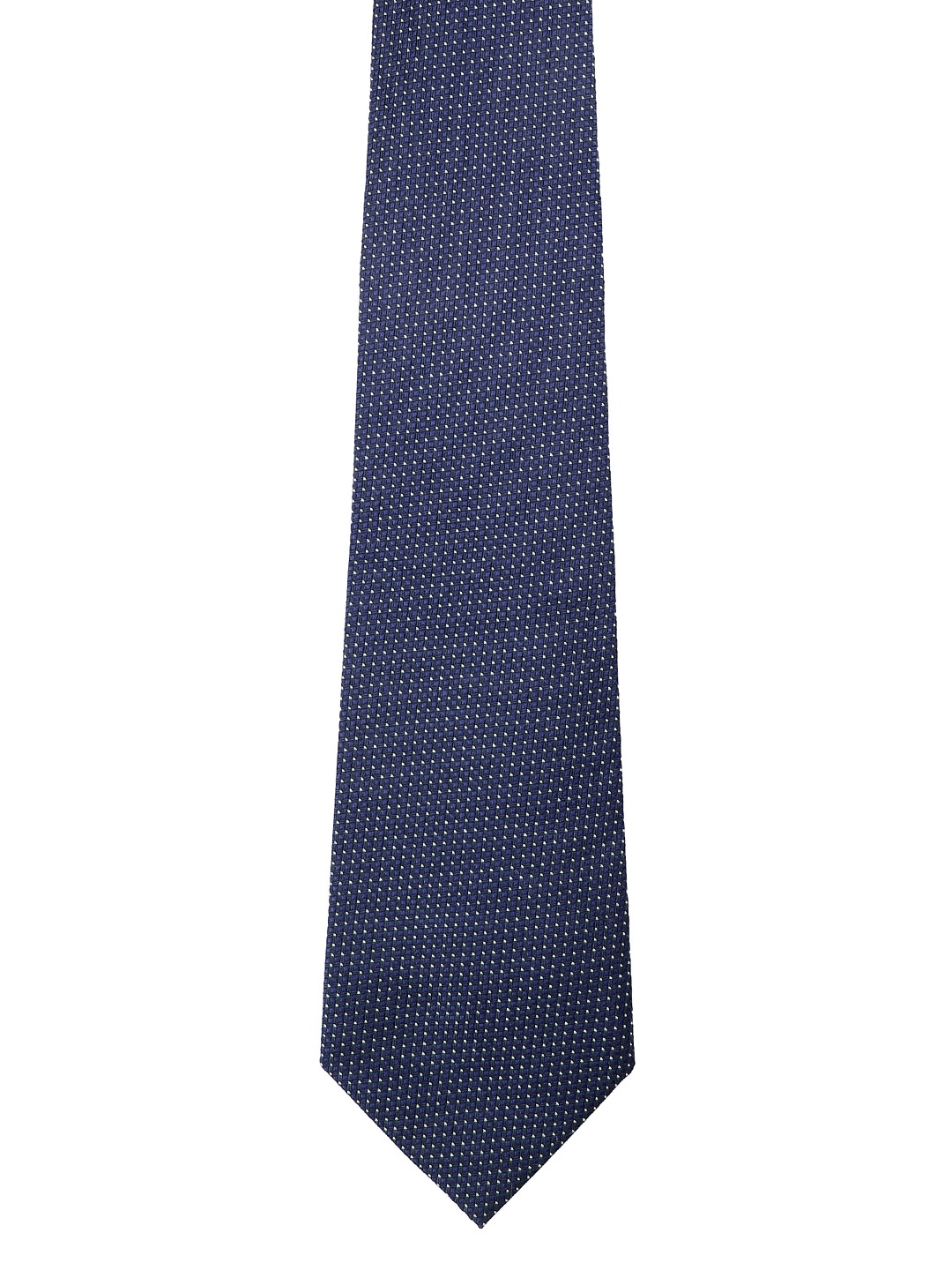 

Blacksmith Men Navy Blue Woven Design Tie