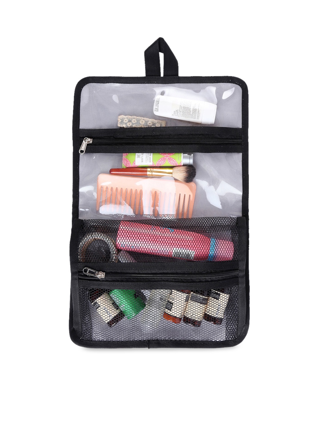 

My Gift Booth Black Multi-Utility Foldable Waterproof Travel Organiser