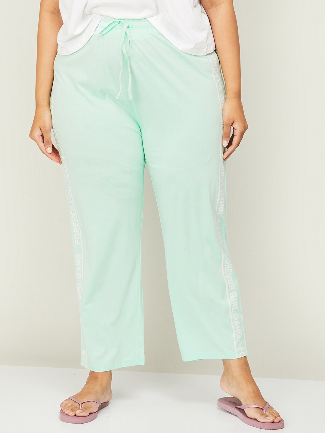 

Nexus by Lifestyle Women Plus Size Cotton Lounge Pants, Green