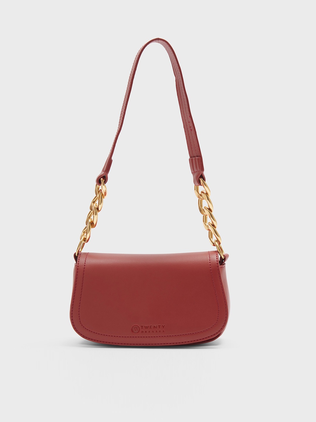 

20Dresses Structured Shoulder Bag, Red