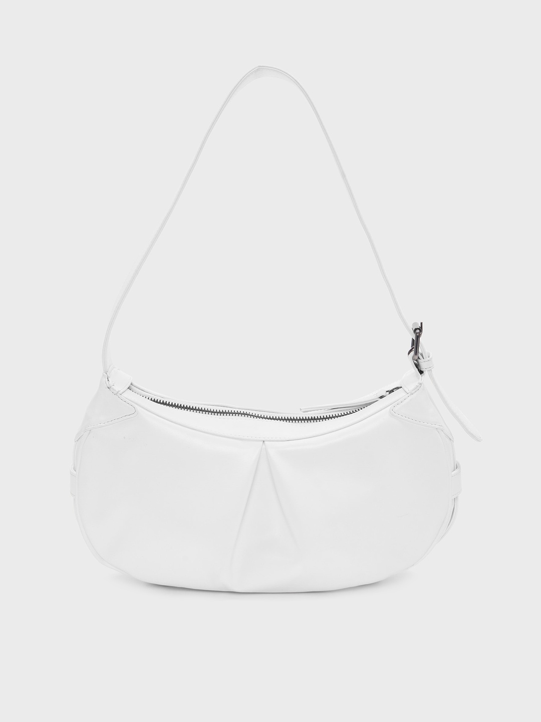 

20Dresses PU Structured Shoulder Bag, White