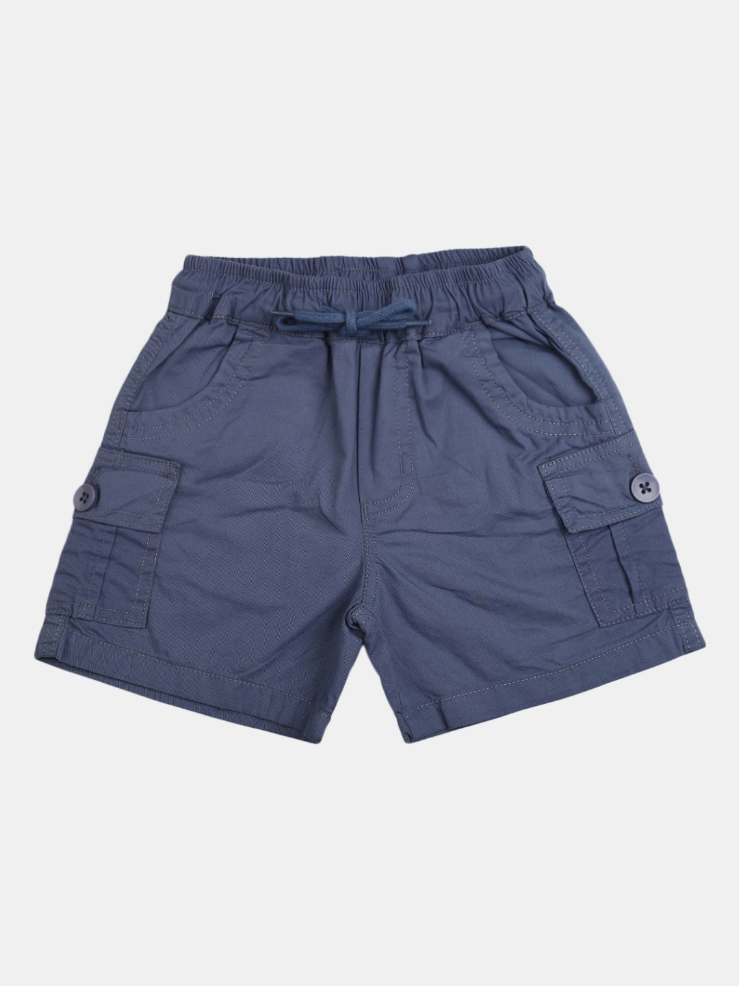 

V-Mart Boys Mid-Rise Cargo Shorts, Blue