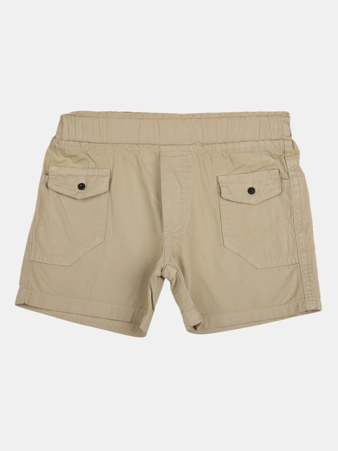 

V-Mart Boys Mid-Rise Shorts, Beige