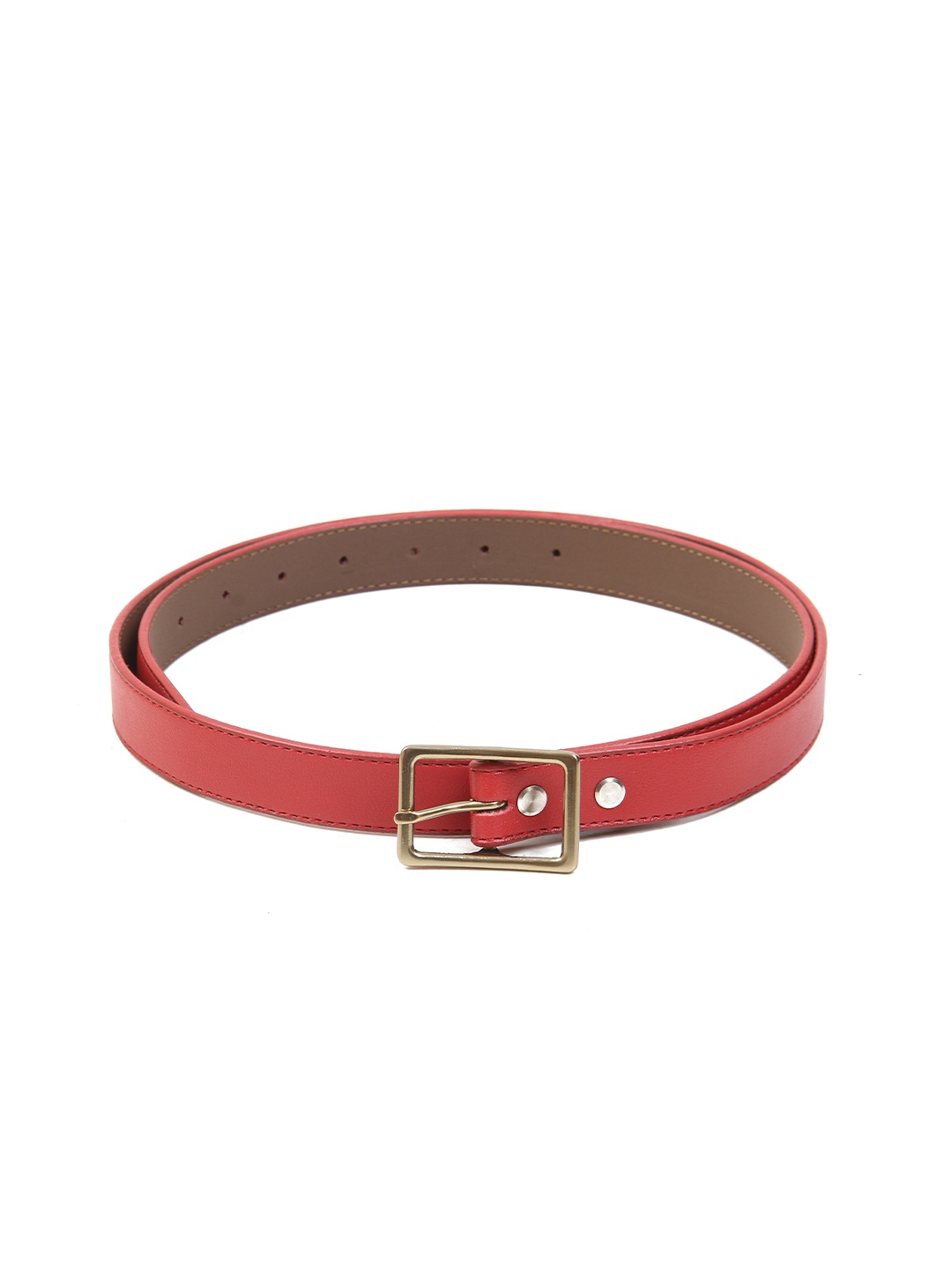 

Calvadoss Girls Tang Closure Belt, Red