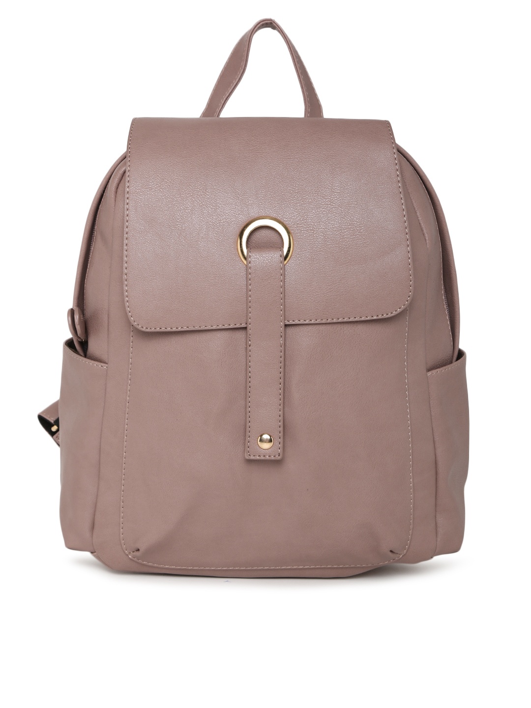 

DressBerry Women Pink Solid Backpack