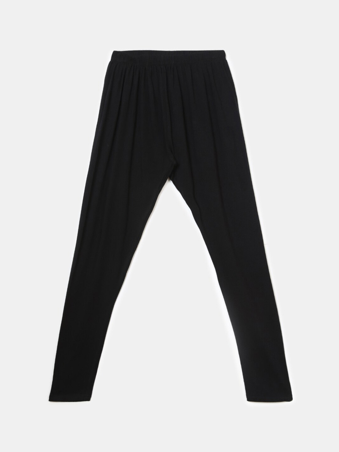 

V-Mart Teen Girls Ankle-Length Cotton Lycra Leggings, Black