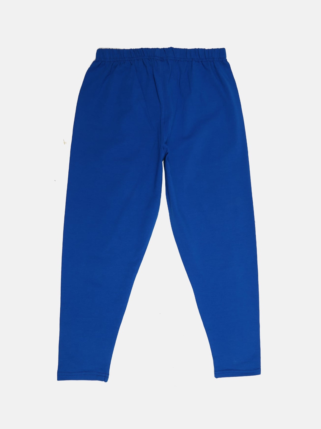 

V-Mart Girls Ankle Length Cotton Lycra Leggings, Blue