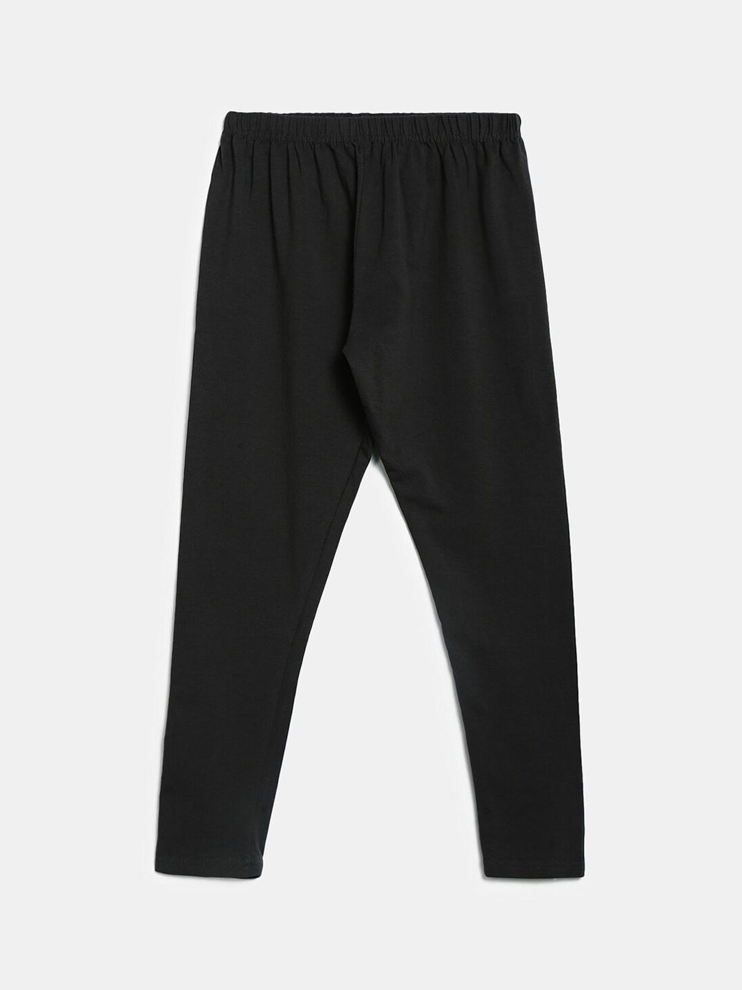 

V-Mart Teen Girls Ankle-Length Cotton Lycra Leggings, Black