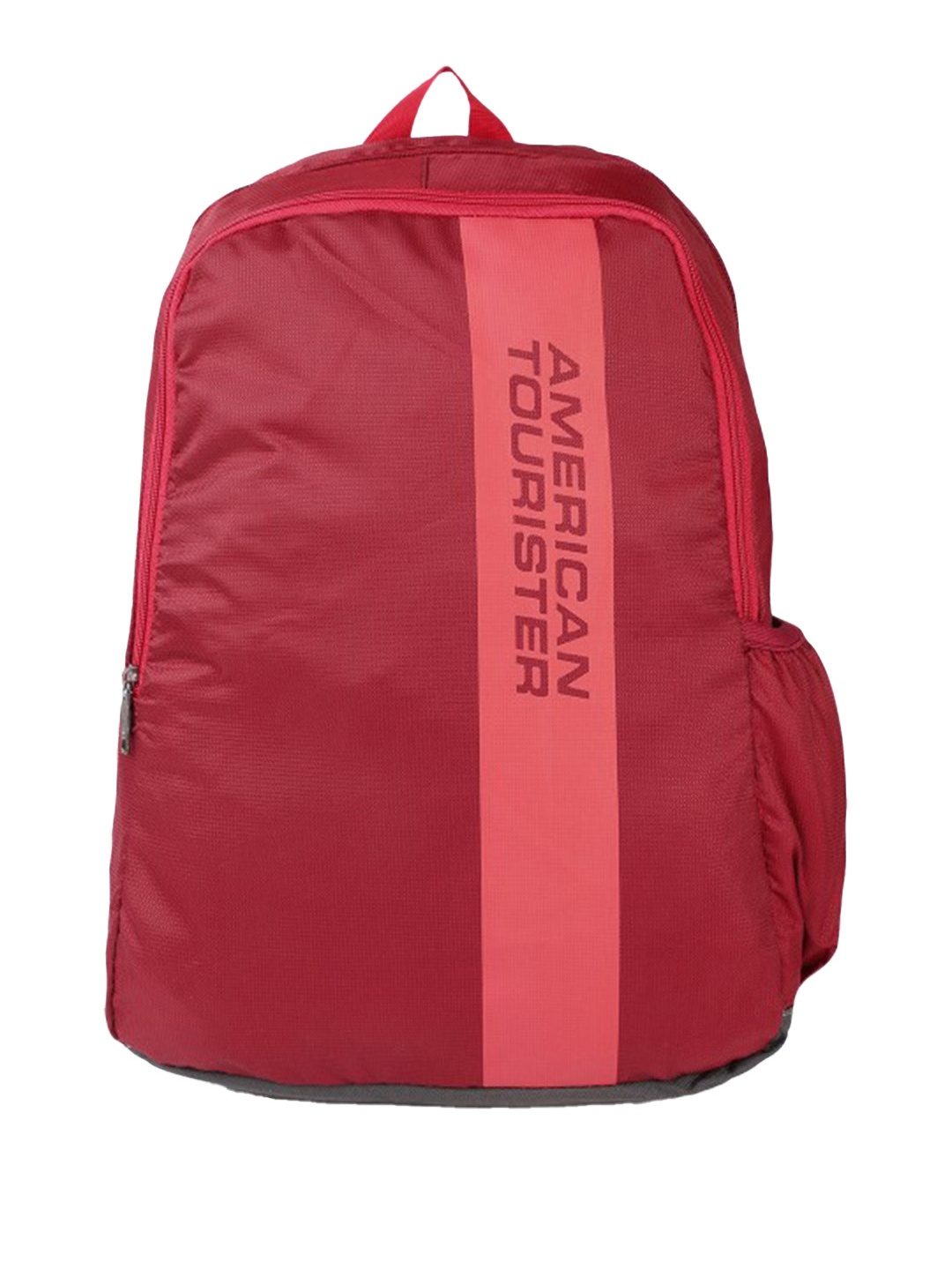 

AMERICAN TOURISTER Men Brand Logo Printed Backpack, Red