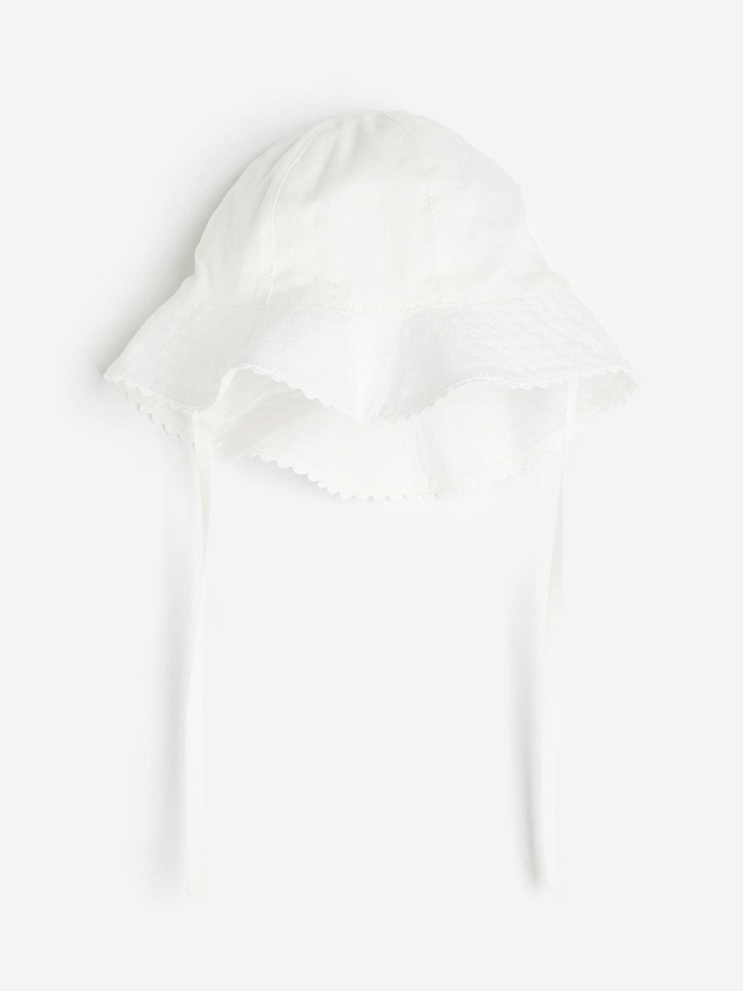 

H&M Boys Pure-Cotton Sun Hat, White