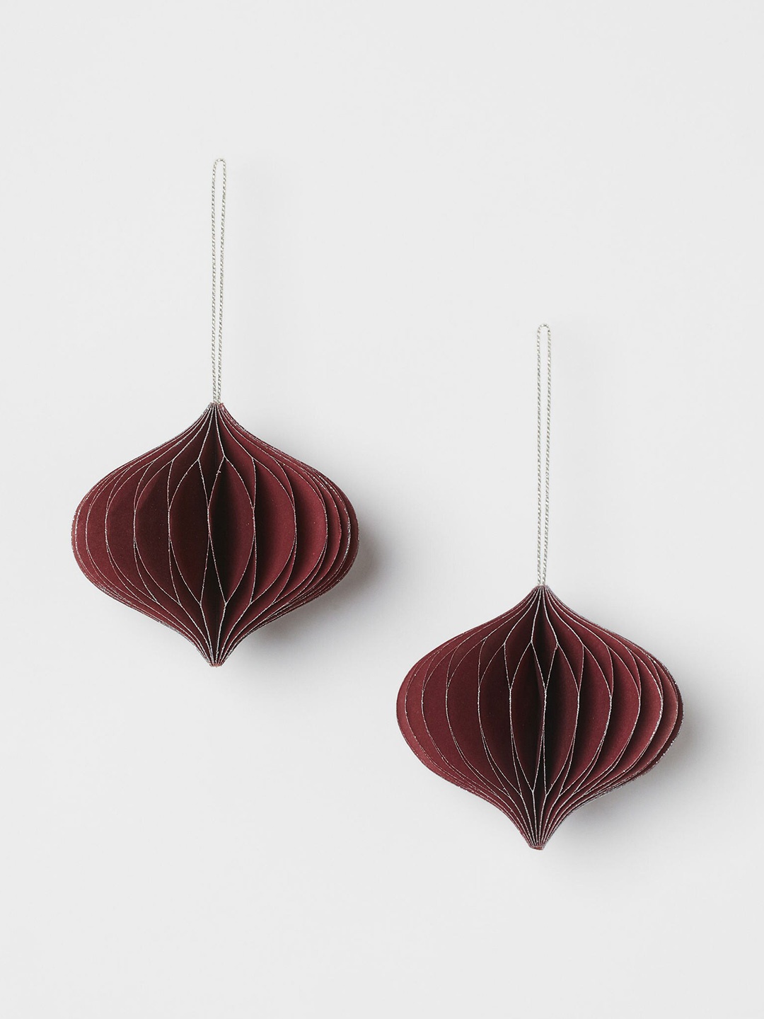 H&M Red 2-Pack Christmas Decorations