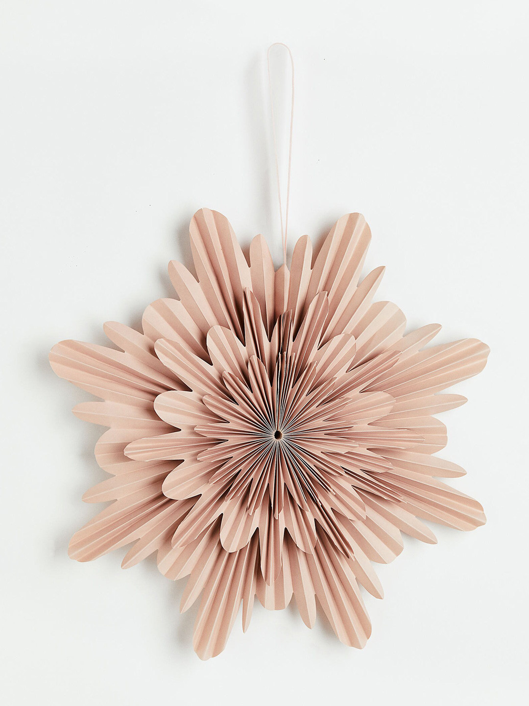

H&M Pink Large Paper Christmas Decoration