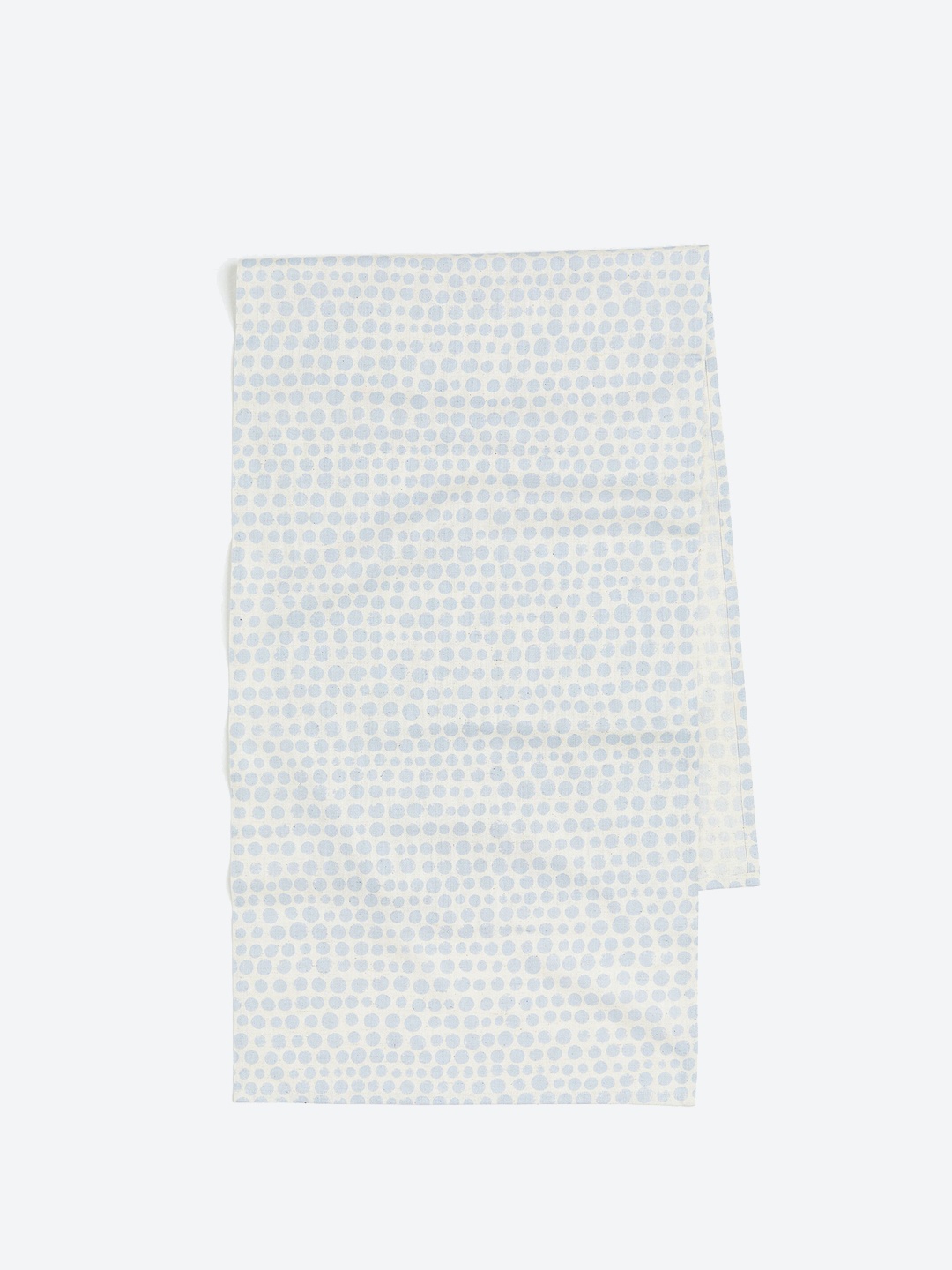 

H&M Blue & White Patterned Cotton-Linen Table Runner